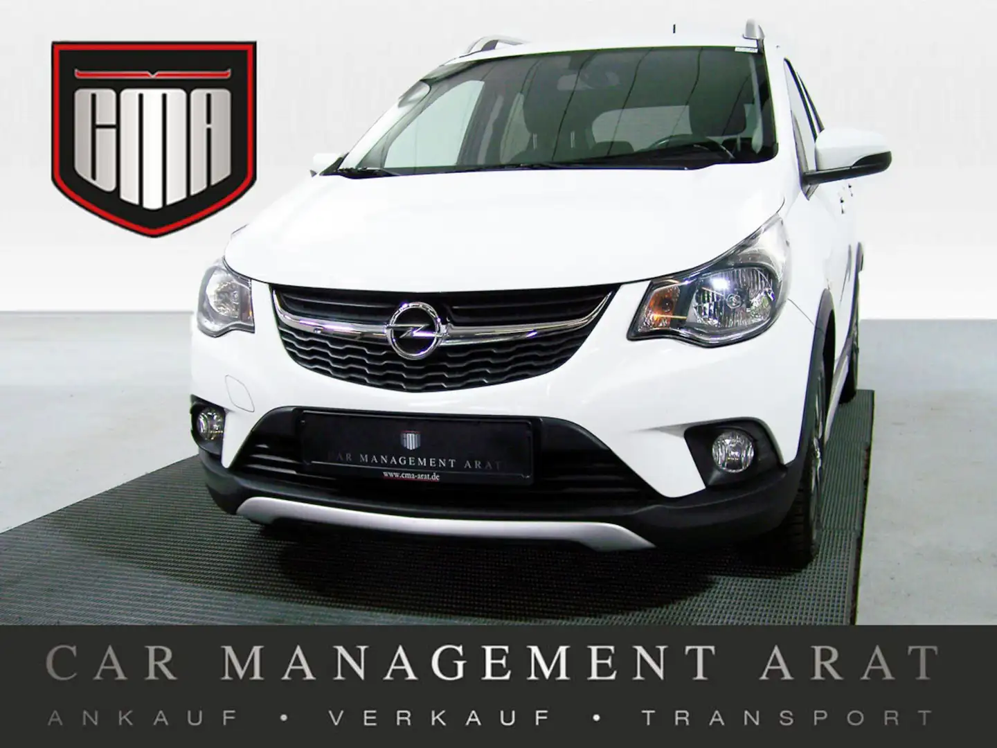 Opel Karl Rocks 1.0 CARPL+PDC+SHZ+KLIMA+5-SITZ Weiß - 1