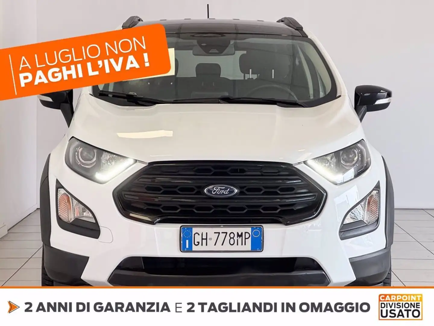 Ford EcoSport 1.0 ecoboost active s&s 125cv Bianco - 2