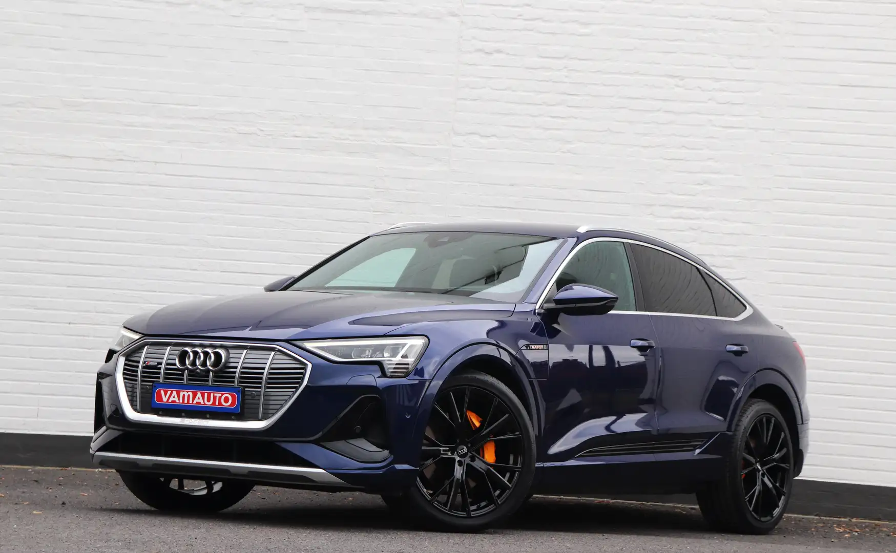 Audi e-tron Sportback 55 Quattro S-line - Memory/BlindSpot/360 Bleu - 2