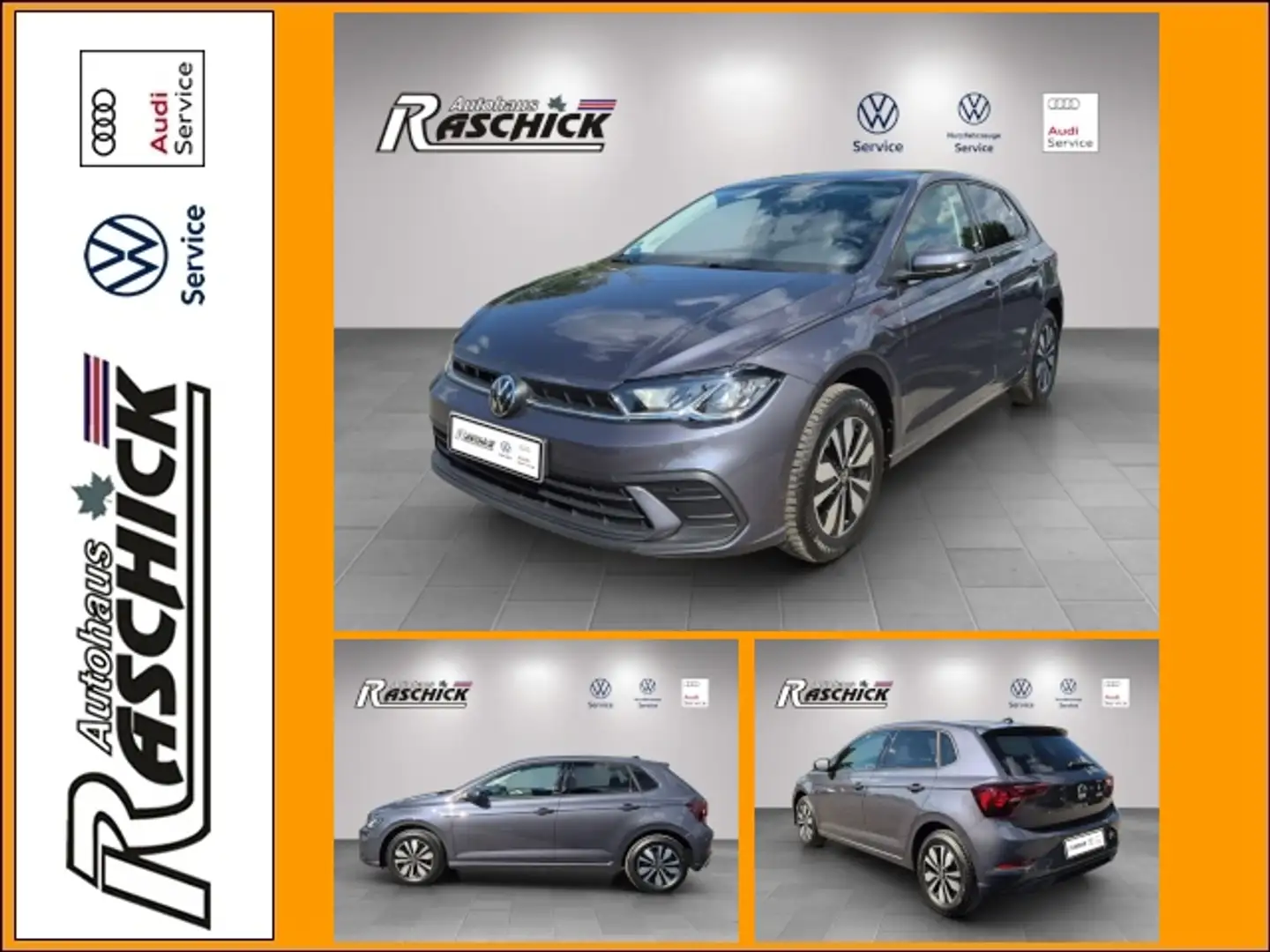 Volkswagen Polo Move 1.0 TSI DSG Kamera Climatronic ACC Klima Grau - 1