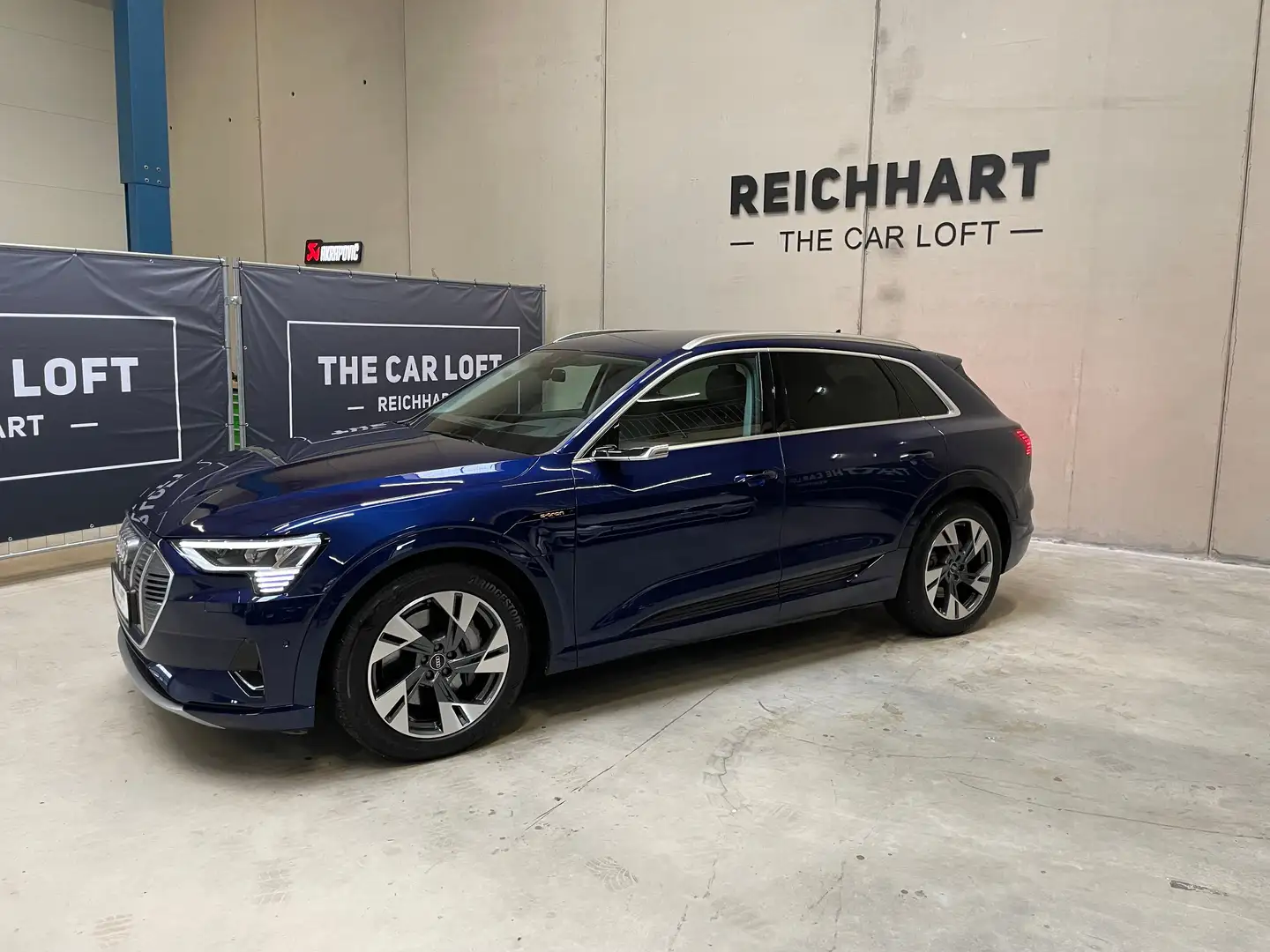 Audi e-tron 55 quattro advanced - Miete möglich! Bleu - 2