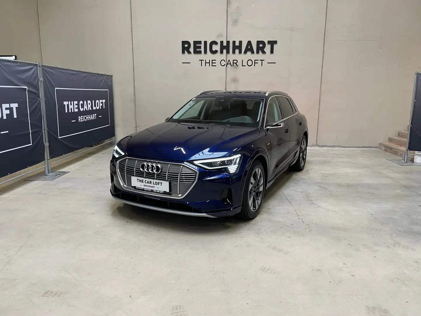Audi e-tron 55 quattro advanced - Miete möglich! Bleu - 1