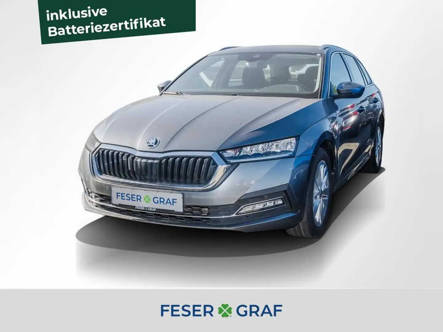Skoda Octavia Combi Style iV 1.4TSI DSG PDC/SHZ/LED Gris - 1