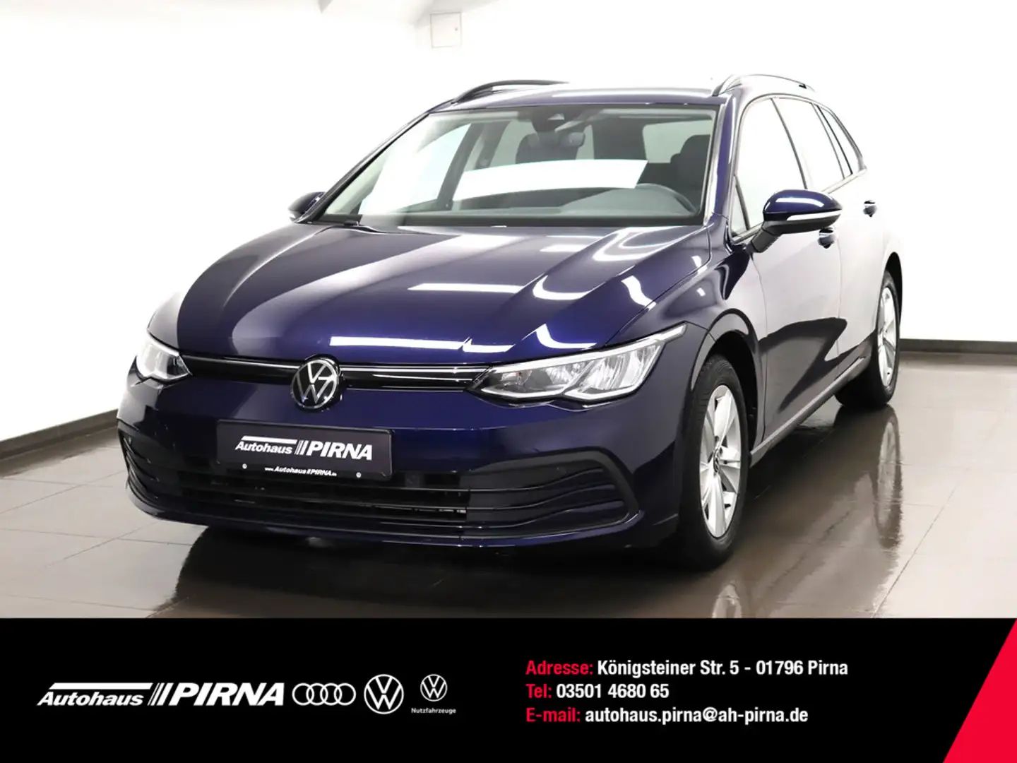 Volkswagen Golf VIII Variant 1.5 TSI Life Standheizung AHK NAVI Blau - 1