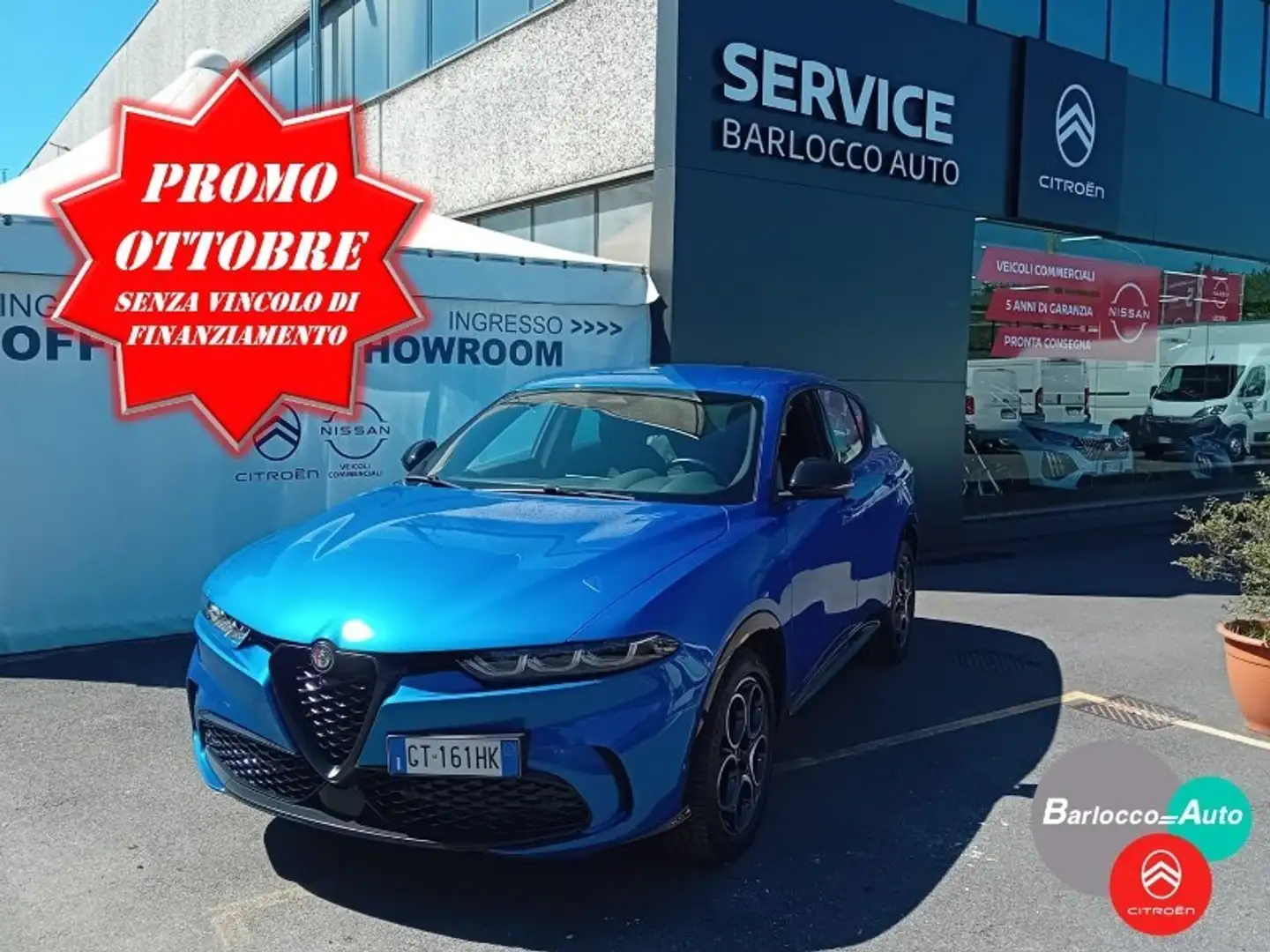 Alfa Romeo Tonale Tonale 1.6 diesel 130 CV TCT6 Sprint Blu/Azzurro - 1