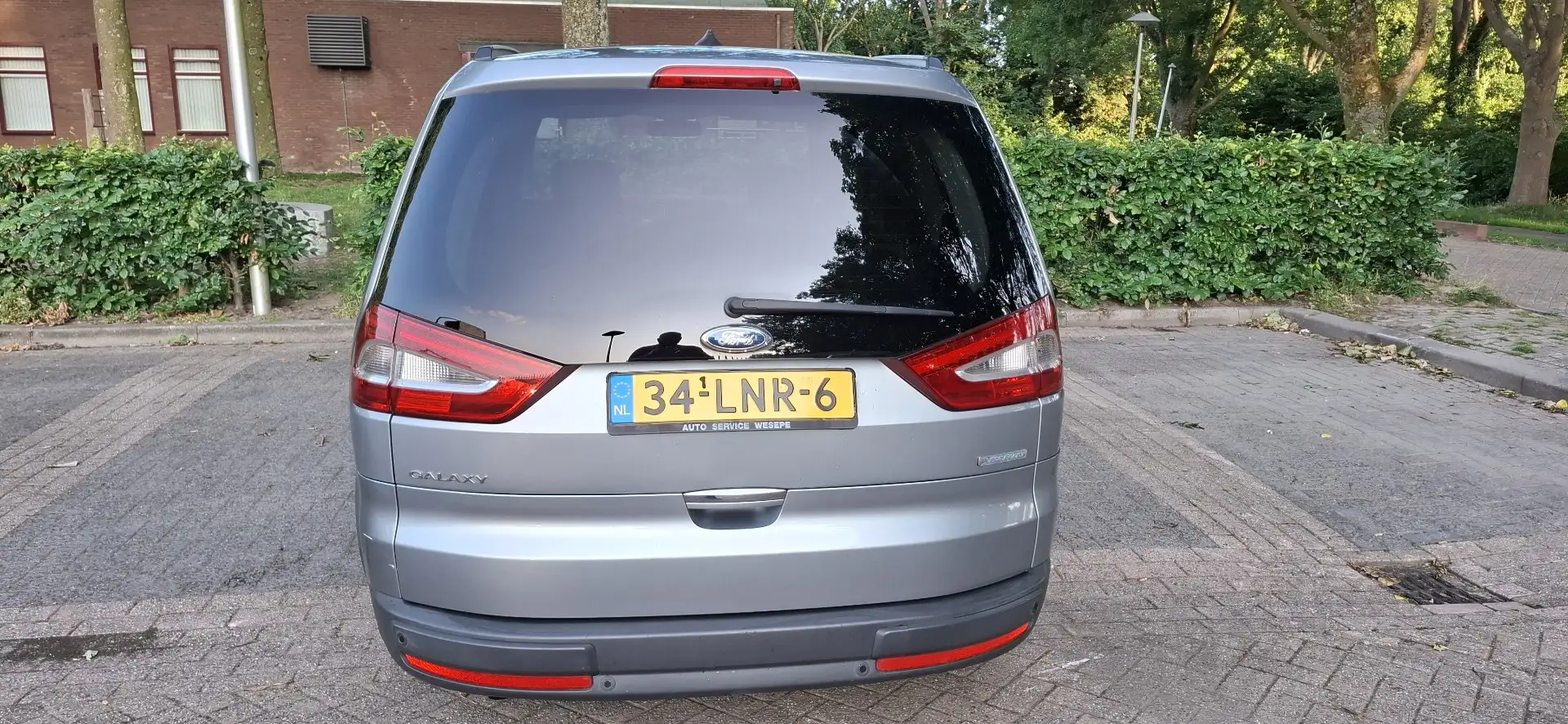 Ford Galaxy 2.0 SCTi Titanium half leder/velours Argent - 2