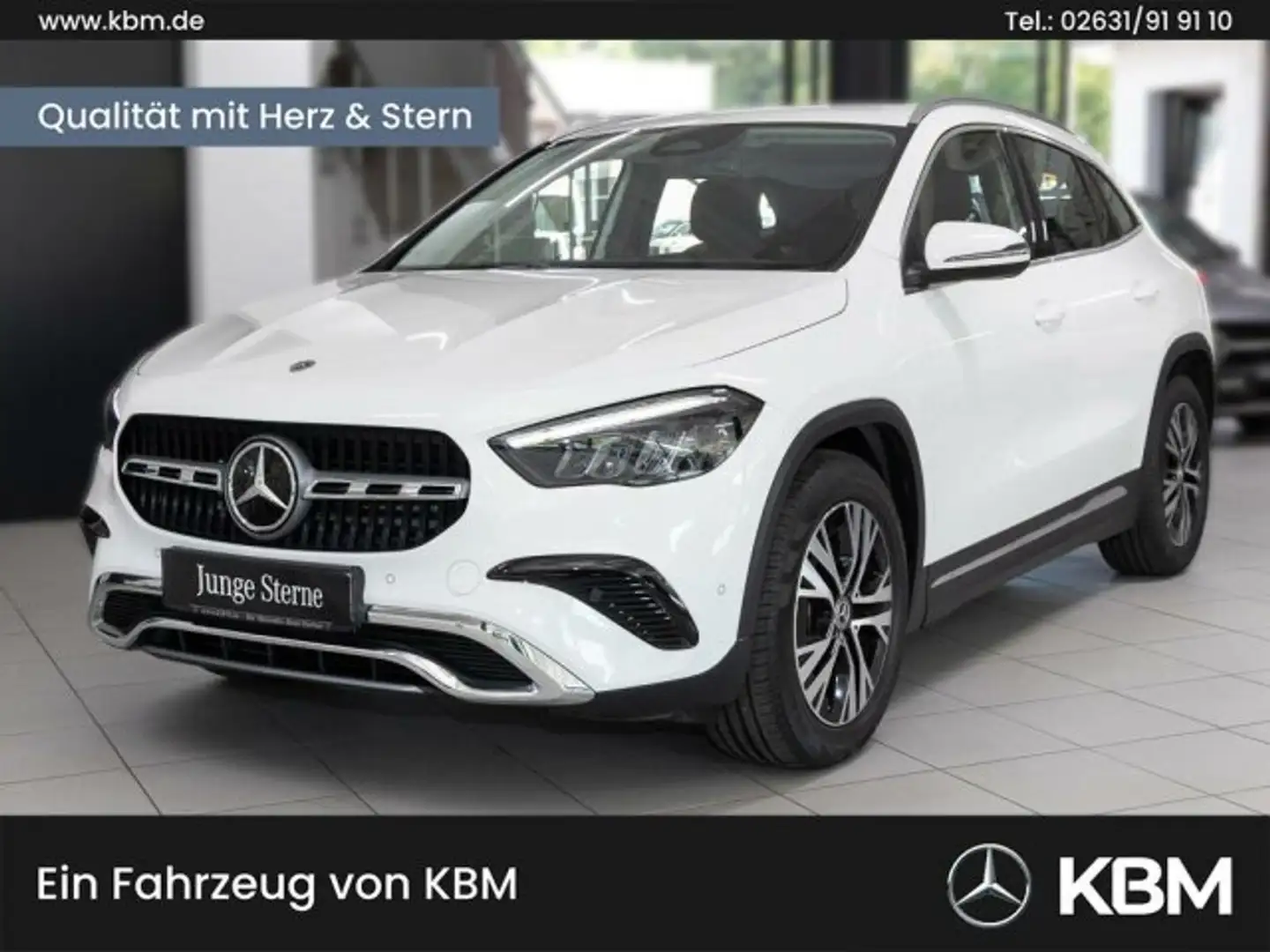 Mercedes-Benz GLA 220 GLA 220 4M EDITION PROGR ADV+°VOLLDIGI°360°KEYL Weiß - 1