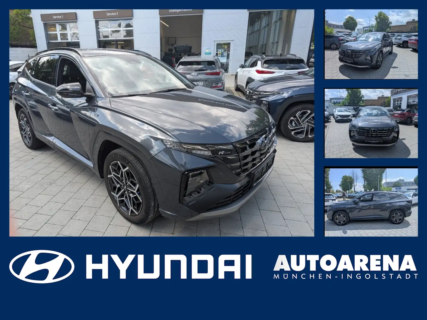 Hyundai TUCSON 1.6 T-GDI N Line Matrix ACC AUT DynLicht - 1
