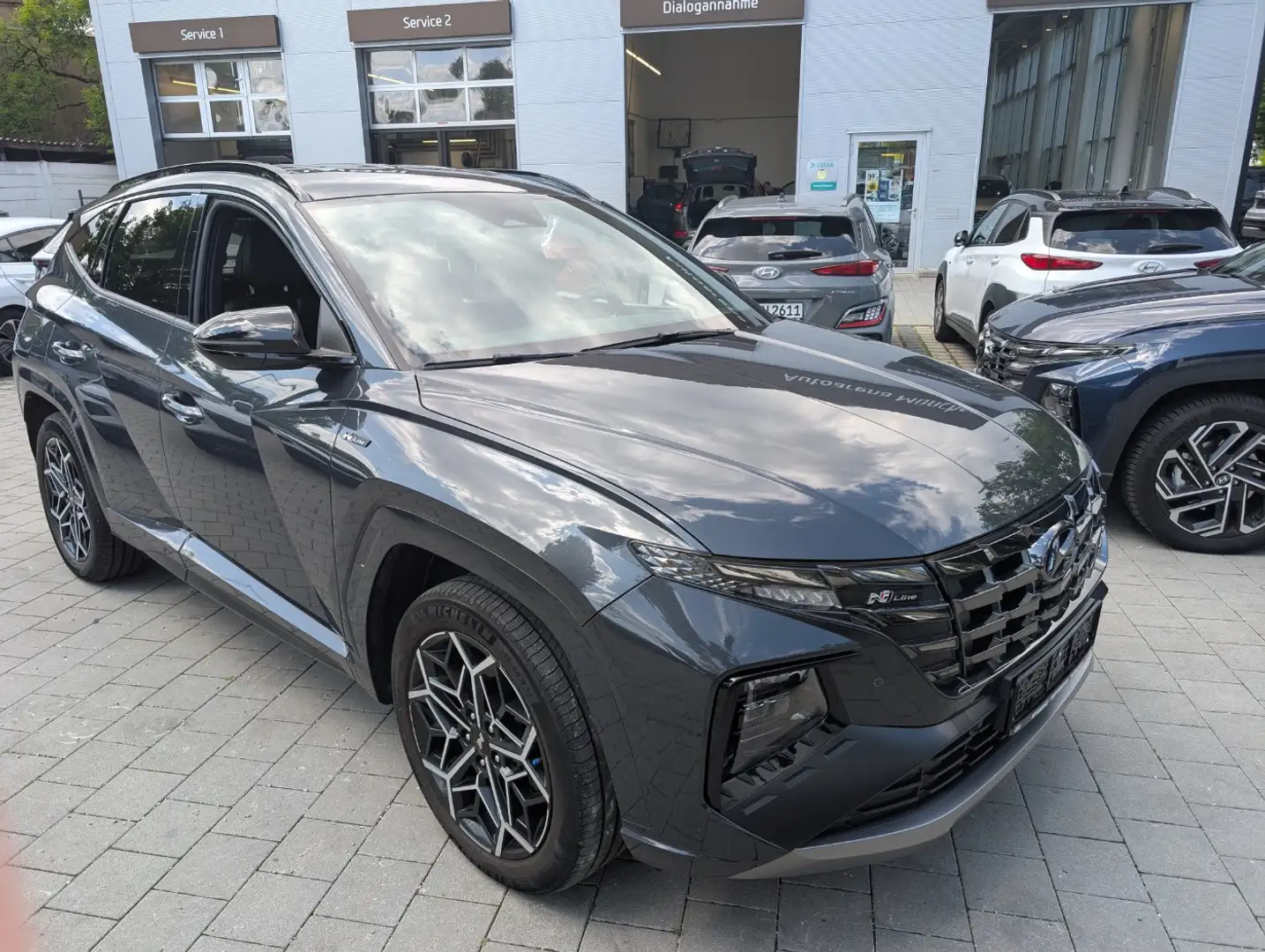 Hyundai TUCSON 1.6 T-GDI N Line Matrix ACC AUT DynLicht - 2