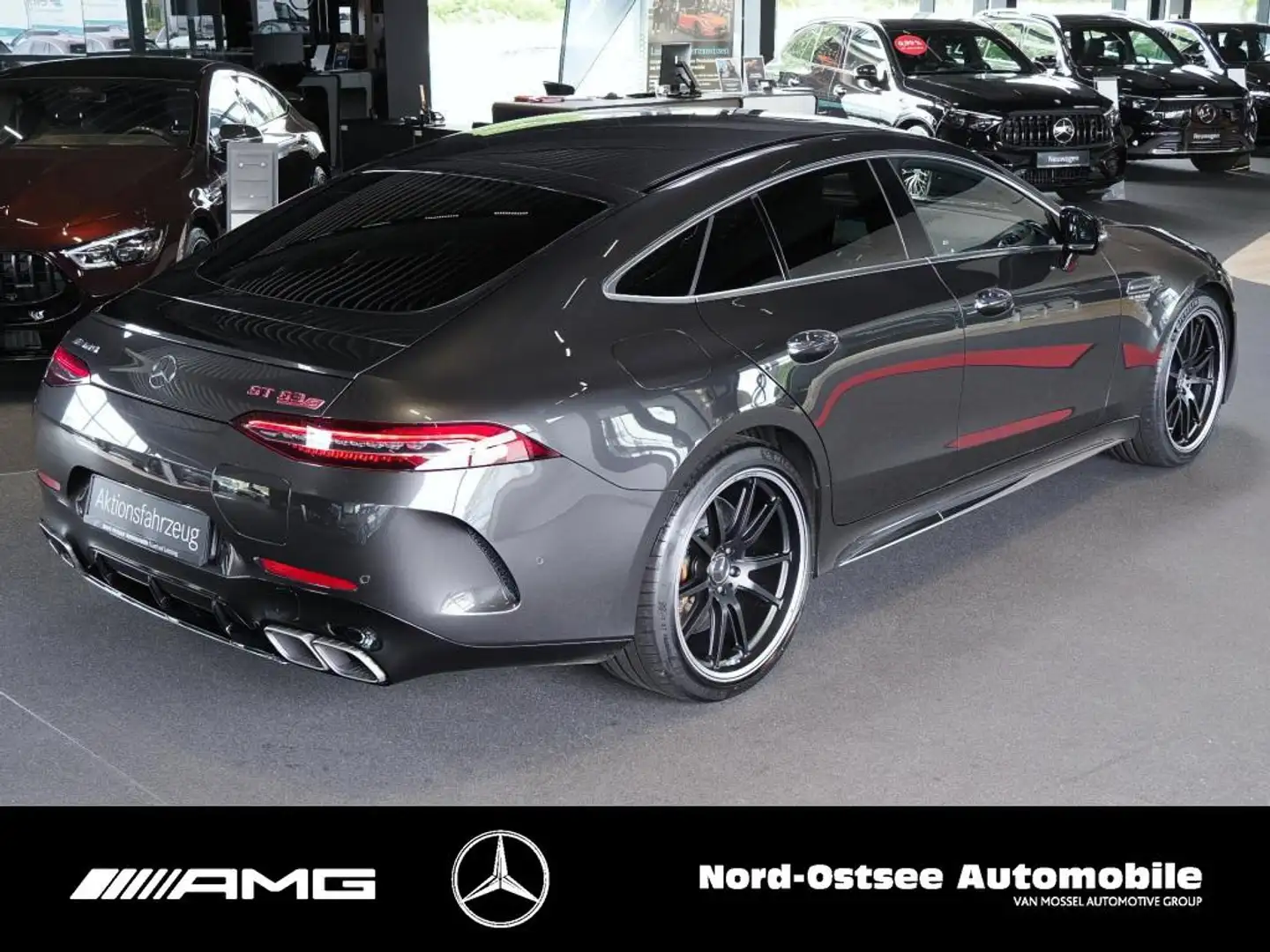 Mercedes-Benz AMG GT 63 S E PERF.  HIGH-CLASS-FOND ENERGIZING+ Šedá - 2