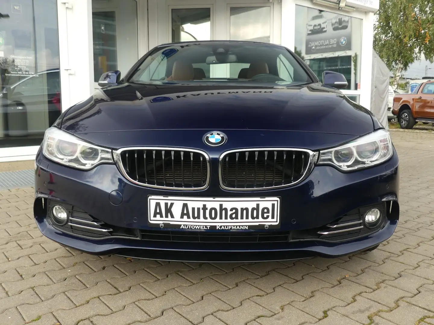 BMW 435 d xDrive Cabrio Bi-Xenon Leder Harman Kardon Blau - 2