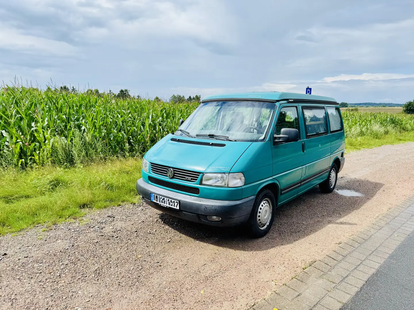 Volkswagen T4 California Bulli Grün - 1
