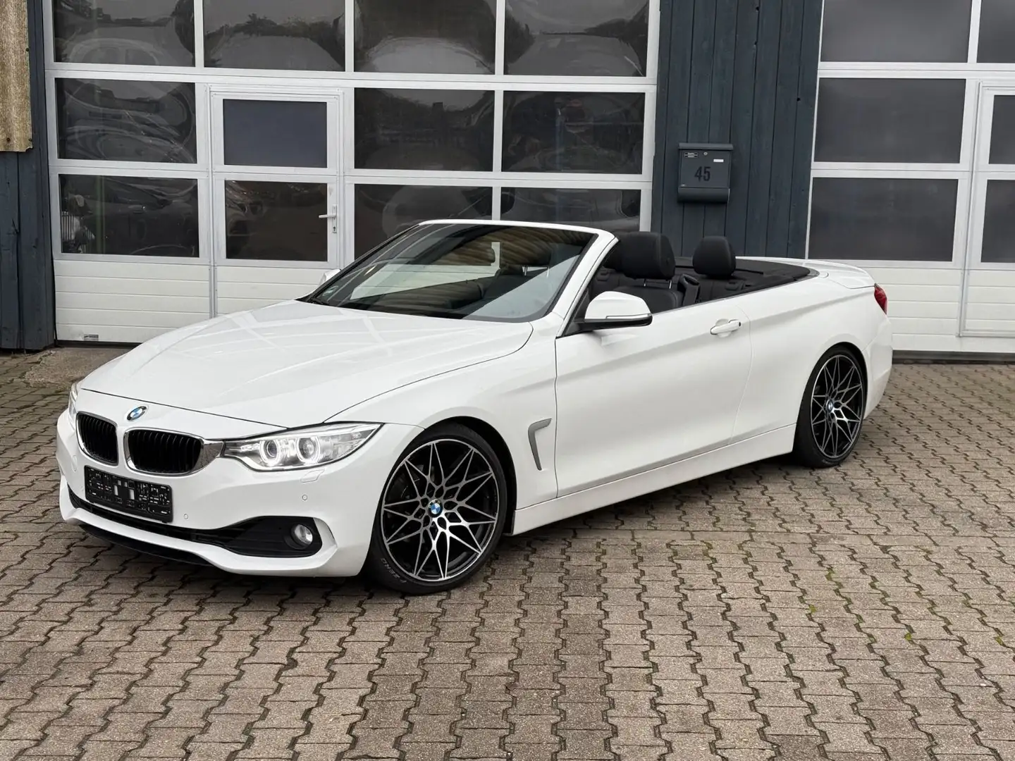 BMW 420 i Cabrio Sport/Leder/Bi-Xenon/Memory/Navi/PDC Blanco - 2