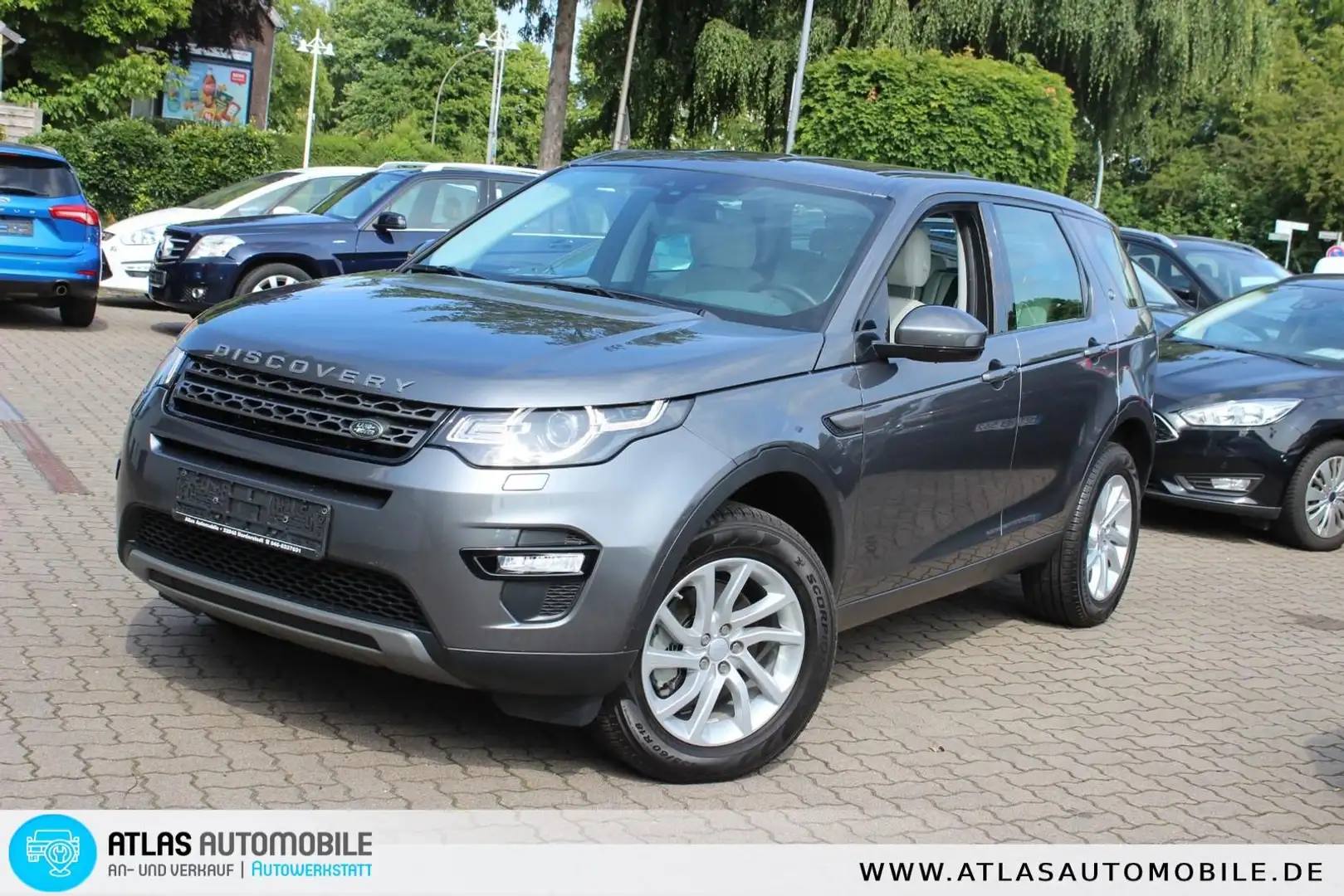 Land Rover Discovery Sport AWD erst.6400 KM!!=7 Sitzer=LEDE Grau - 1