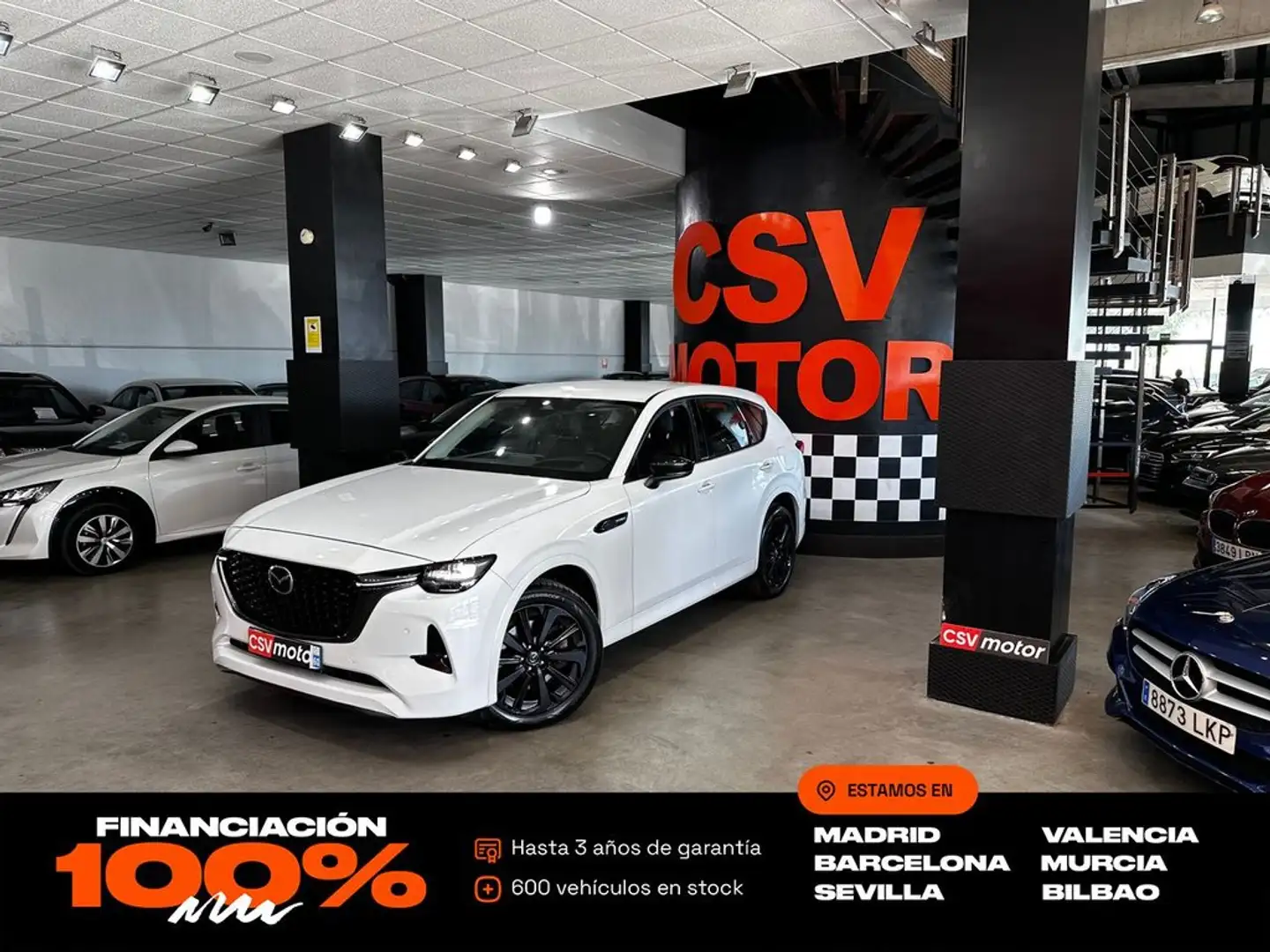 Mazda CX-60 e-Skyactiv PHEV AWD Homura Blanc - 1