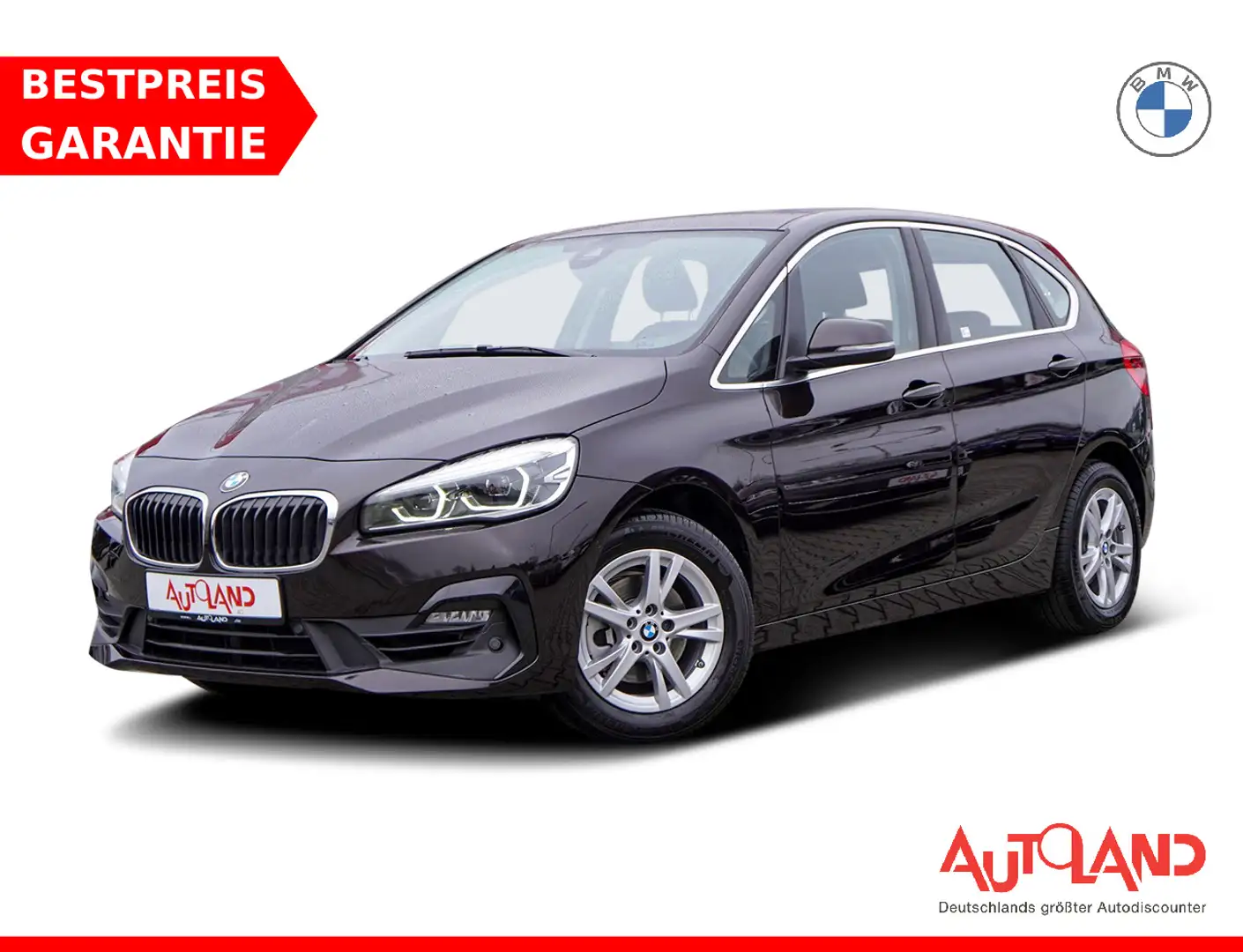 BMW 218 218i Active Tourer Advantage LED Navi Klimaaut. Brun - 1