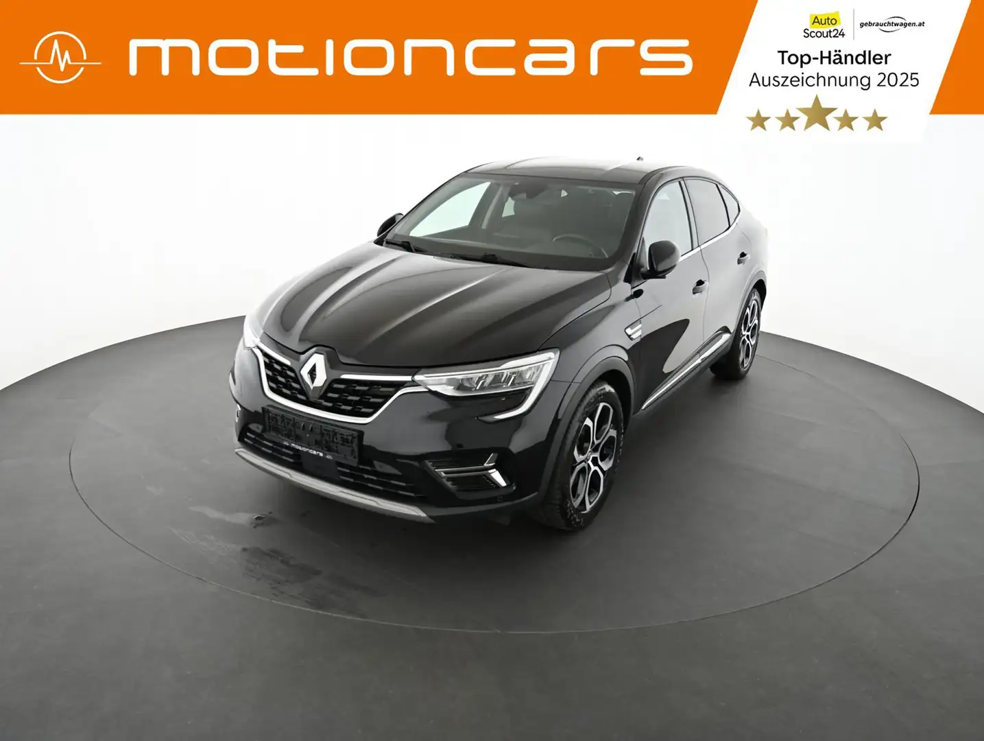 Renault Arkana 1.6 E-TECH Hybrid 145 Intens E-TECH  Pickerl NEU Schwarz - 1