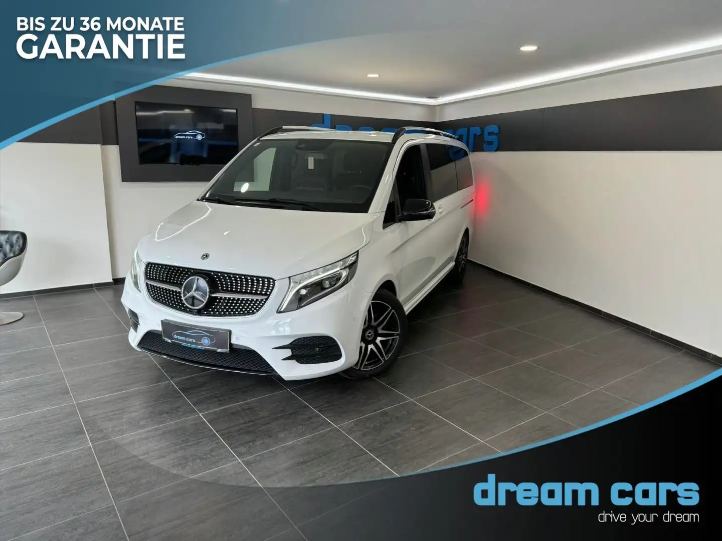 Mercedes-Benz V 300 d Edition 2020 lang / AMG LINE / DESIGN PAKET / M Blanco - 1