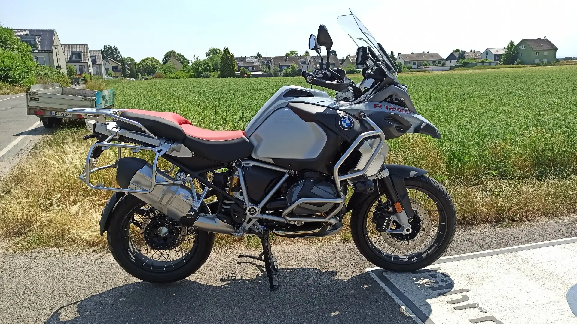 BMW R 1250 GS Adventure 3 Pakete, incl Alukoffer Topcase Grau - 2