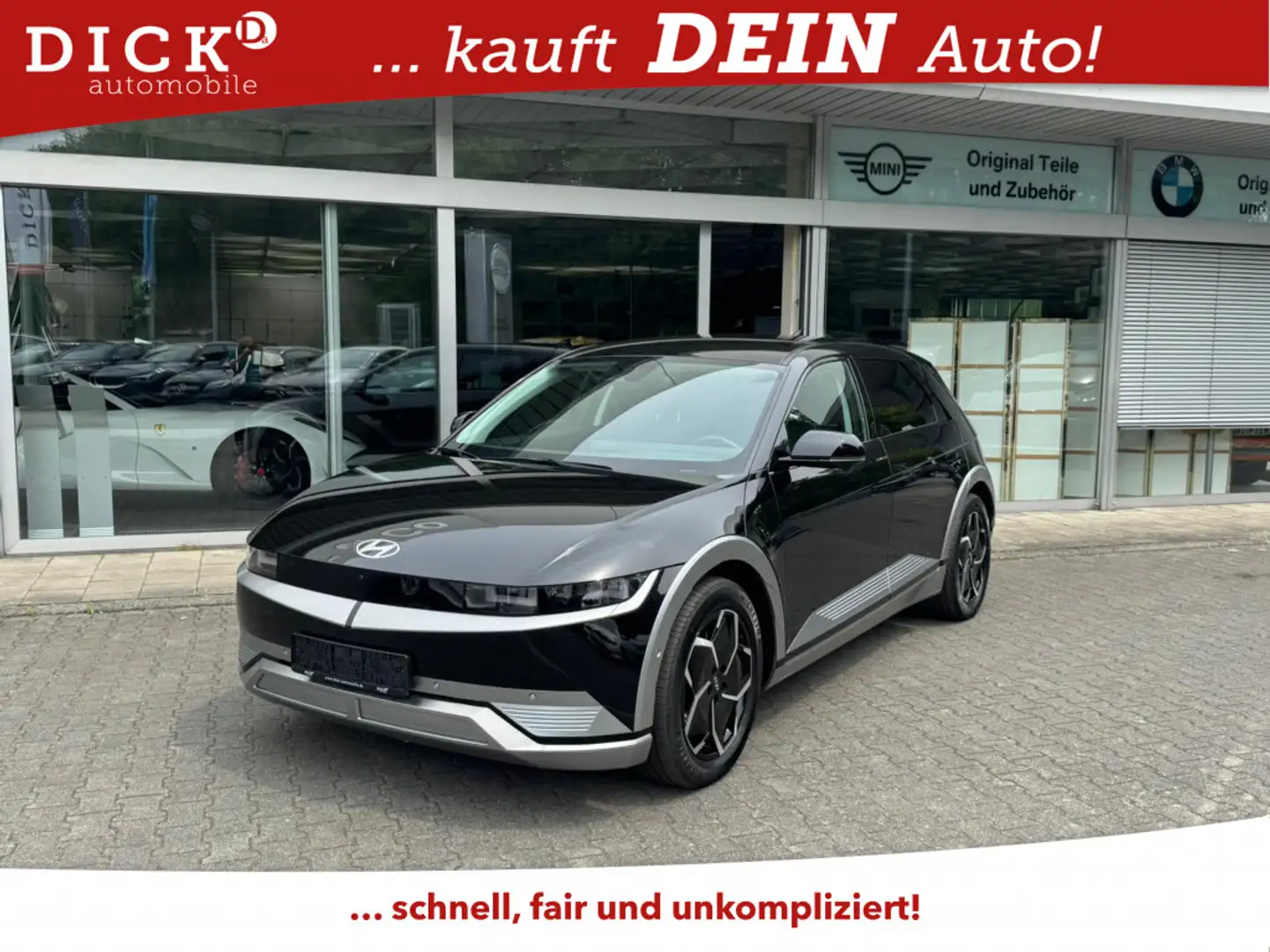 Hyundai IONIQ 5 Uniq 4WD MEMO+LED+SHZ+HEAD+NAV+ACC+360° Schwarz - 1