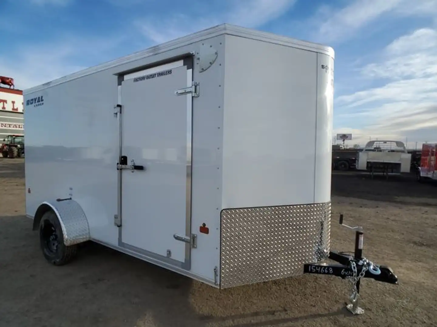 Structural Spring Factor 2026 Royal LCHS29-614V-72 | $ 8,416 Cargo Trailer for sale by Factory ...