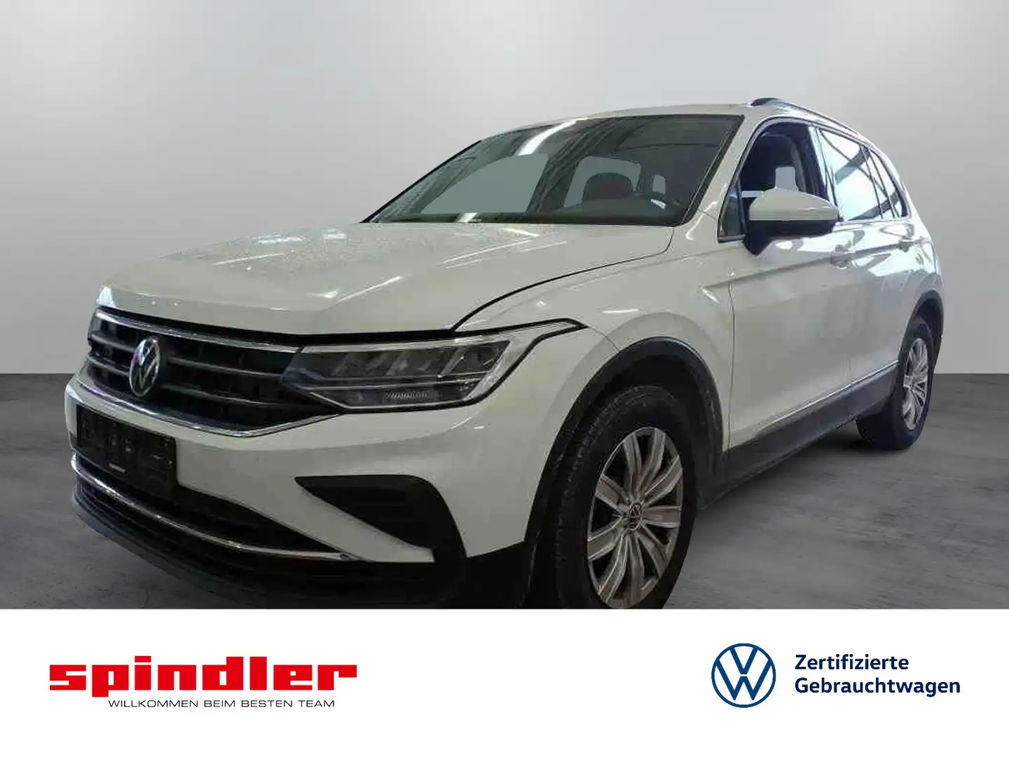 Volkswagen Tiguan Life 2.0 TDI DSG / Navi, Standh, LED, AHK Weiß - 1