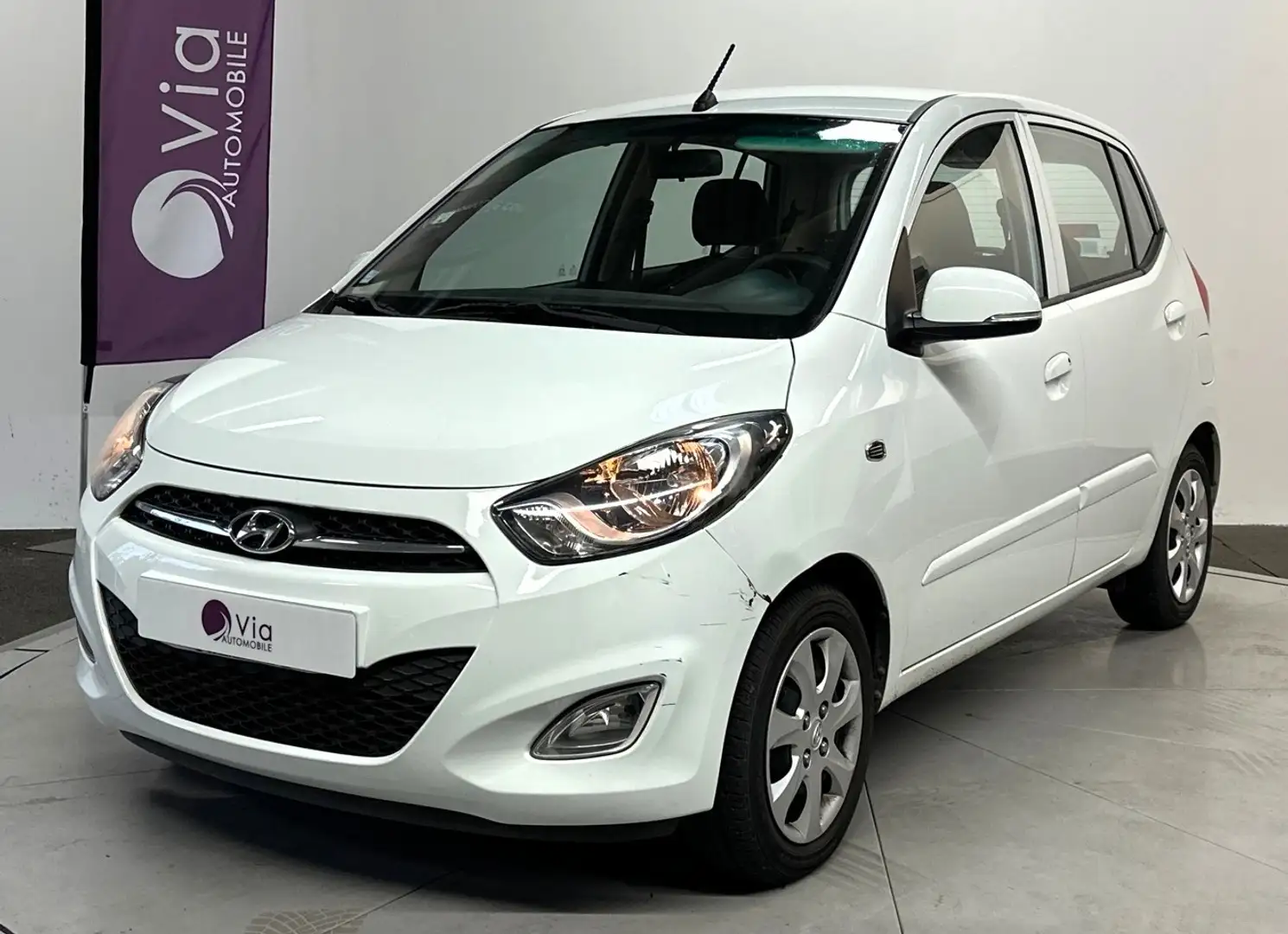 Hyundai i10 1.2 Pack Sensation A Blanc - 1