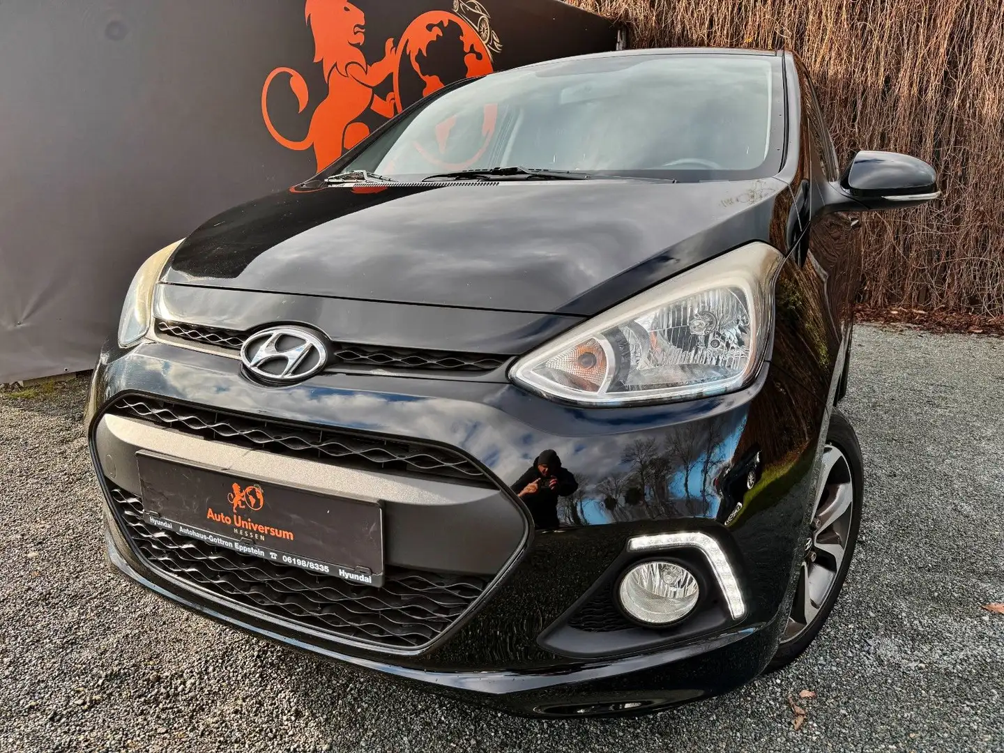 Hyundai i10 #TÜV#SERVICE#SHZ#LHZ#TEMPOM#USB/AUX/BT#ISOFI Noir - 1
