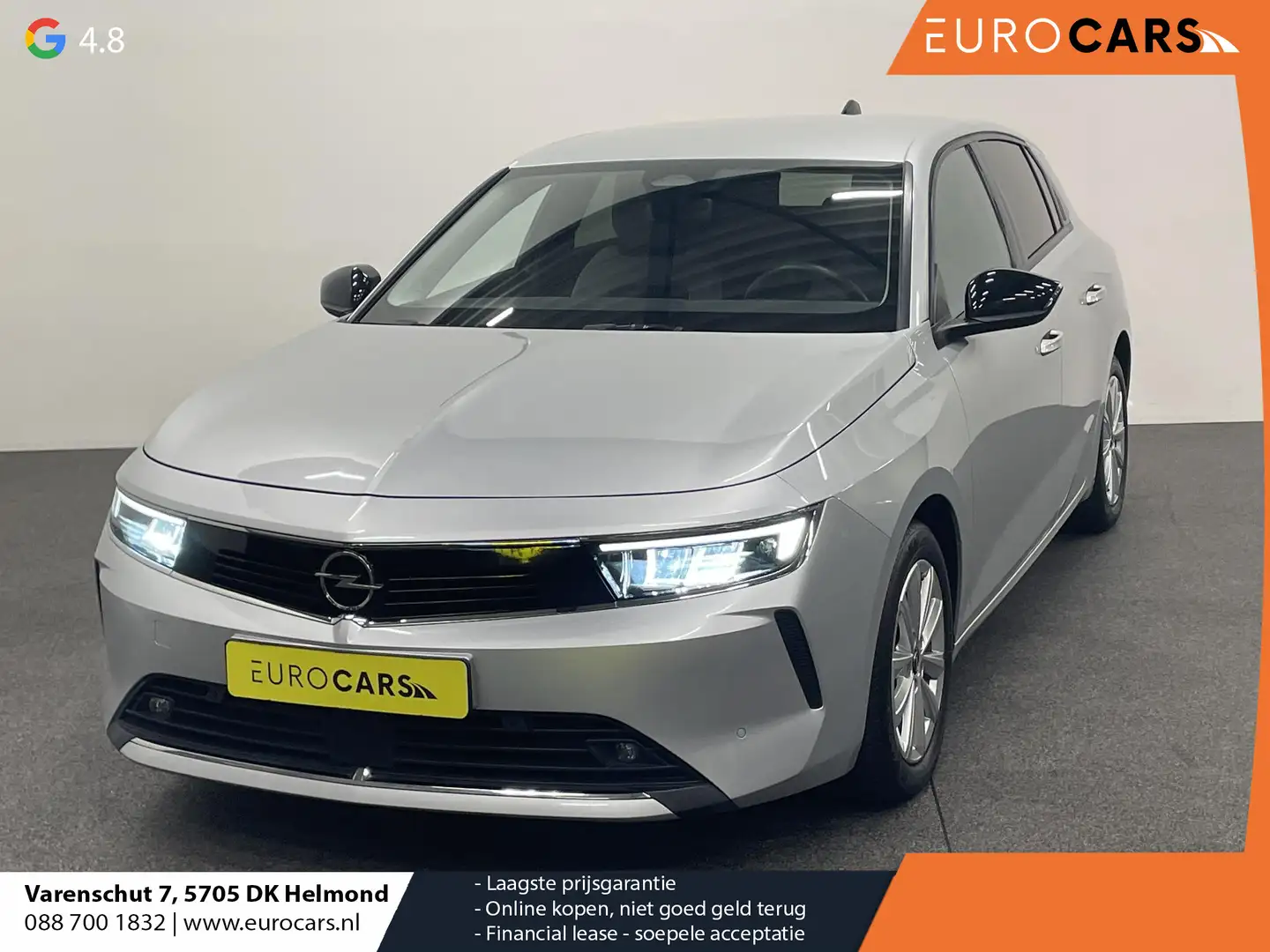 Opel Astra 1.2 Turbo 130pk Aut. Business Edition Airco | ECC Gris - 1