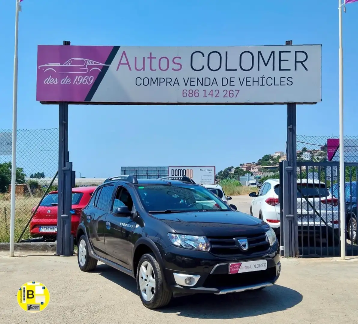 Dacia Sandero 1.5dCi Stepway 90 Negro - 1