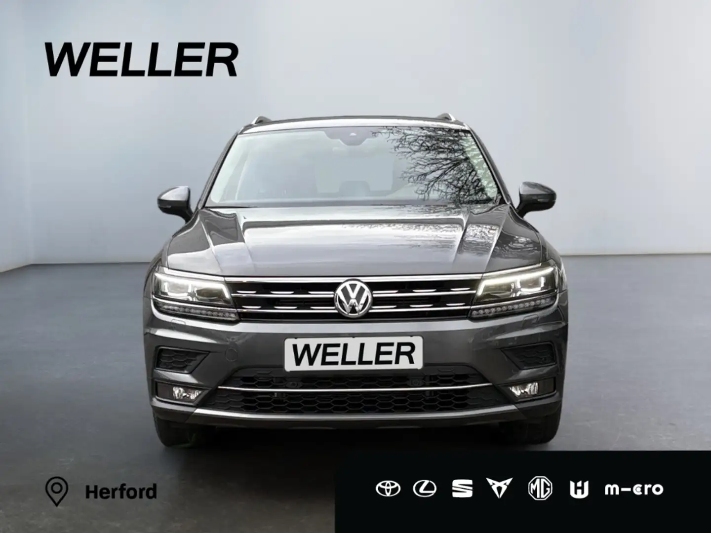 Volkswagen Tiguan 2.0 TSI 4M DSG Highline *HUD*Leder*ACC*CAM* Gris - 2