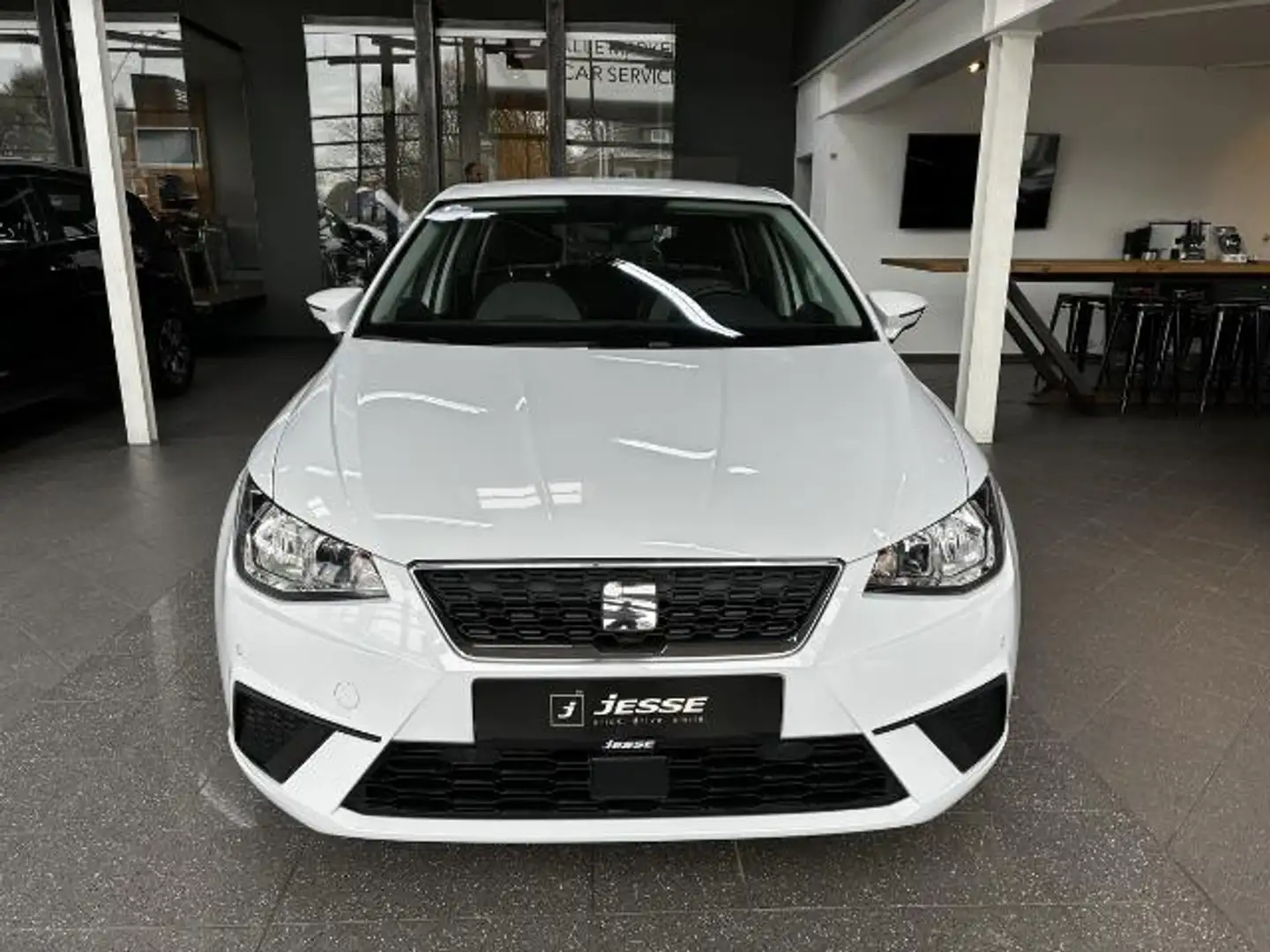SEAT Ibiza 1.0 TGI Style Fast Lane Temp. CarPlay R.Cam Blanc - 2