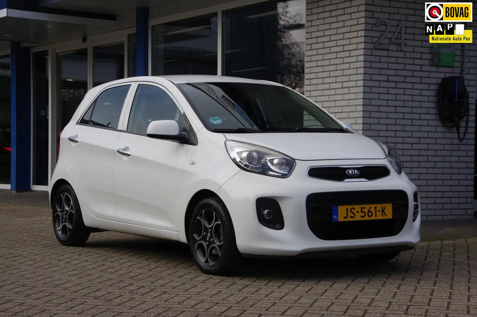Kia Picanto 1.0 CVVT DynamicLine Trekhaak Cruise-control Clima Bianco - 1