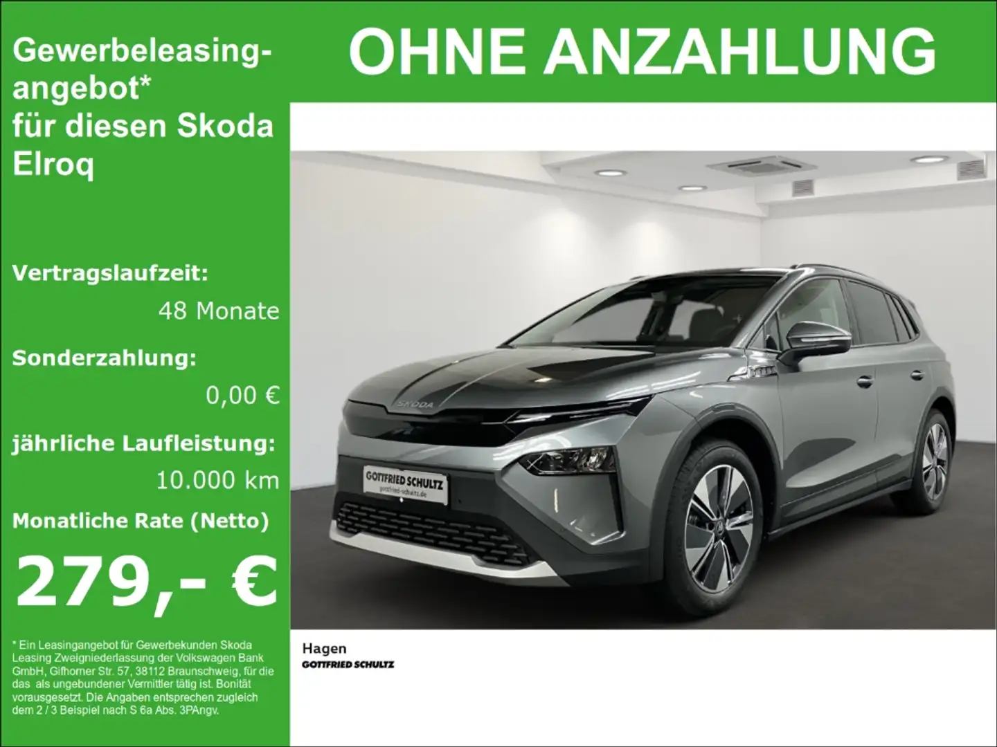 Skoda Elroq 50 Tour Grau - 1