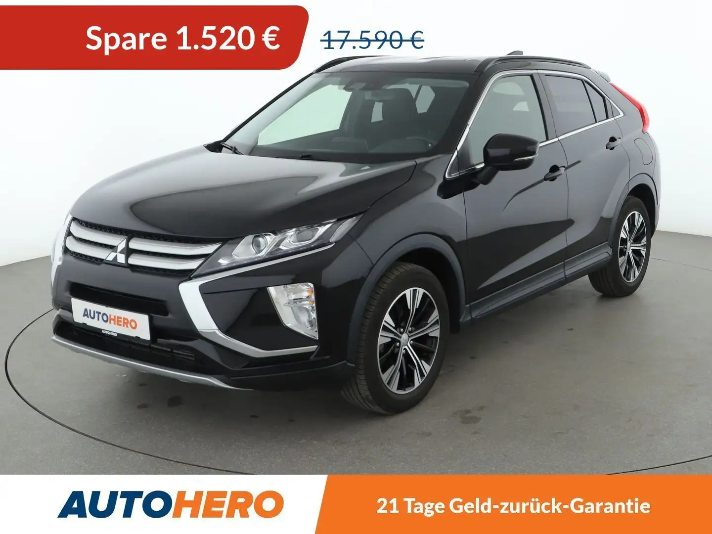 Mitsubishi Eclipse Cross 1.5 T-MIVEC Diamant Edition 2WD *TEMPO*CAM*SHZ*ALU Чорний - 1