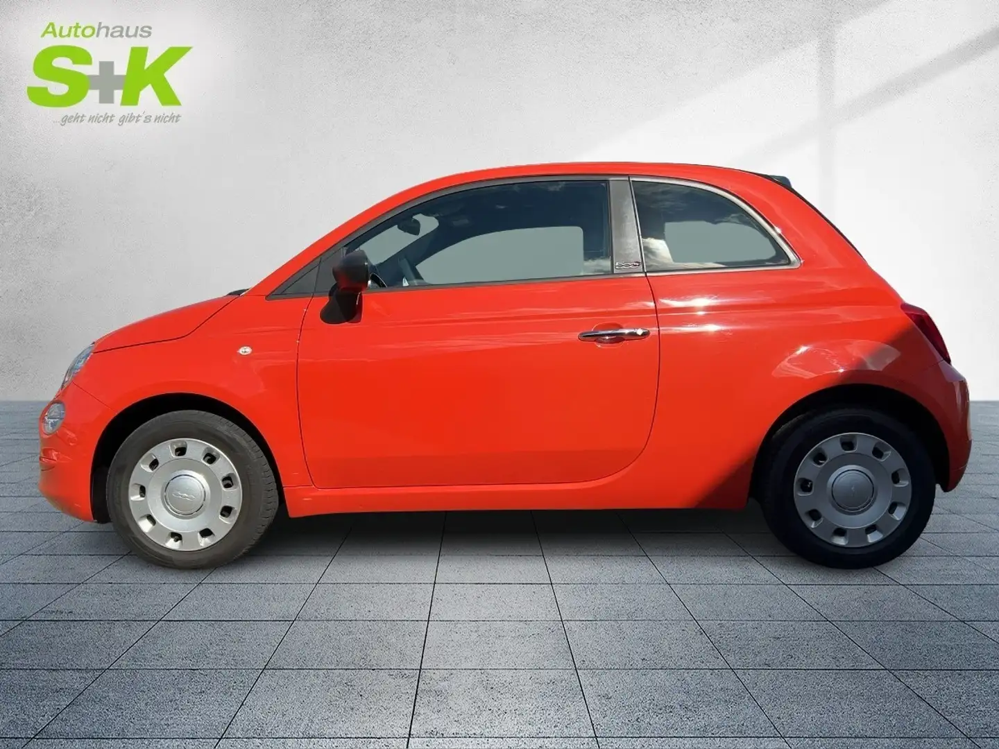 Fiat 500 Cabrio ABS Fahrerairbag ESP SERVO USB 3. Bremsleuc Portocaliu - 2