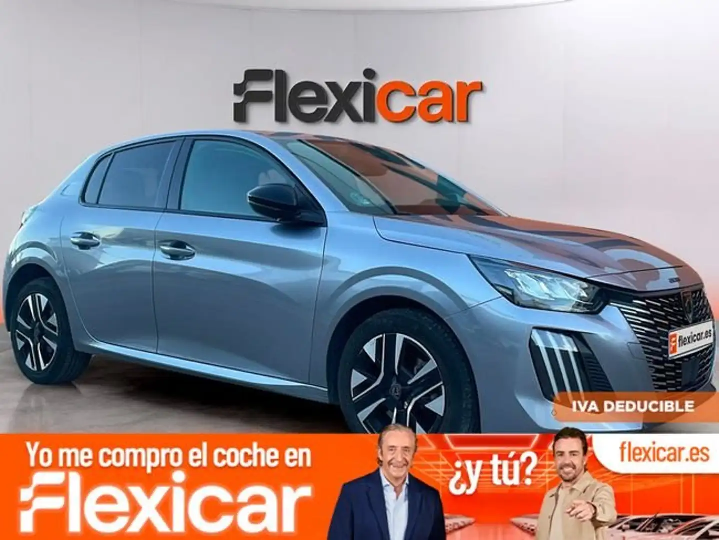 Peugeot 208 Allure Gasolina 100 S&S 6 Vel. MAN Gris - 1