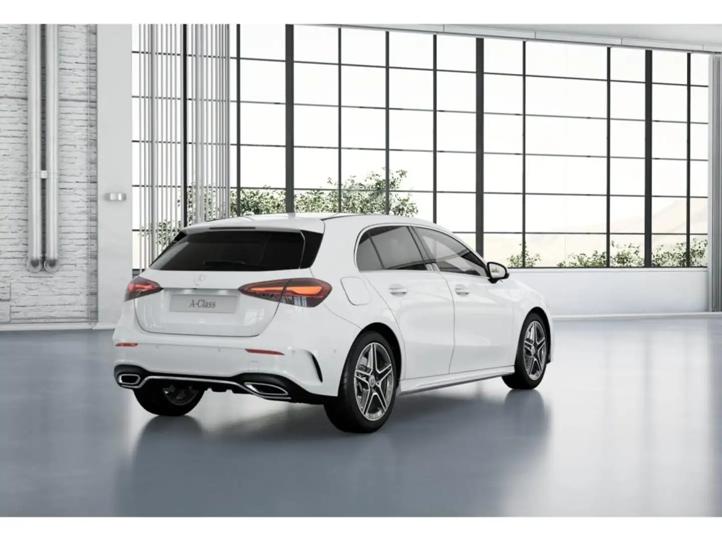 Mercedes-Benz A 250 e AMG-Sport/Pano/LED/Totw/Keyl/Ambi/Kamera Weiß - 2