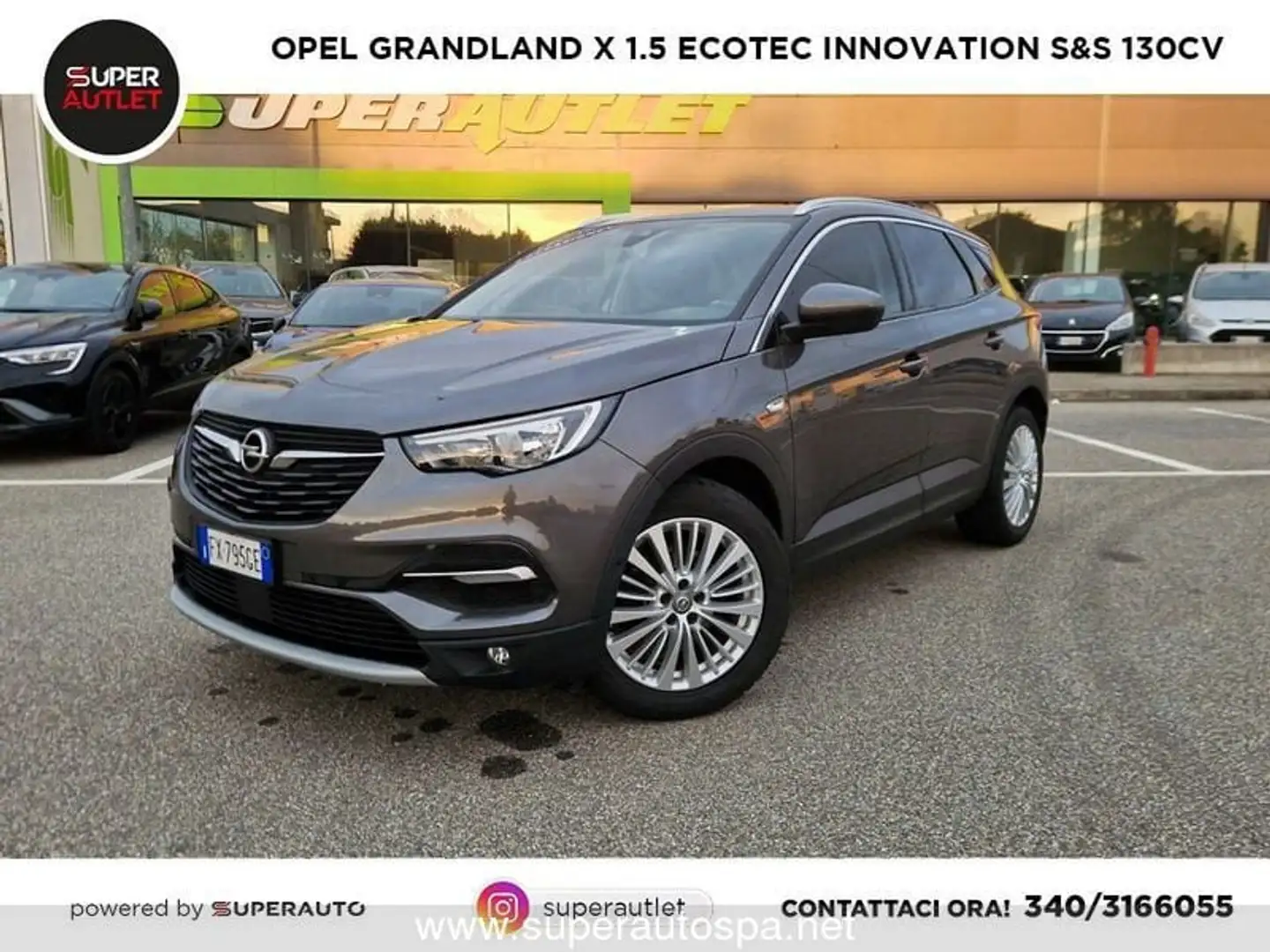 Opel Grandland X X 1.5 ecotec Innovation s&s 130cv Szary - 1