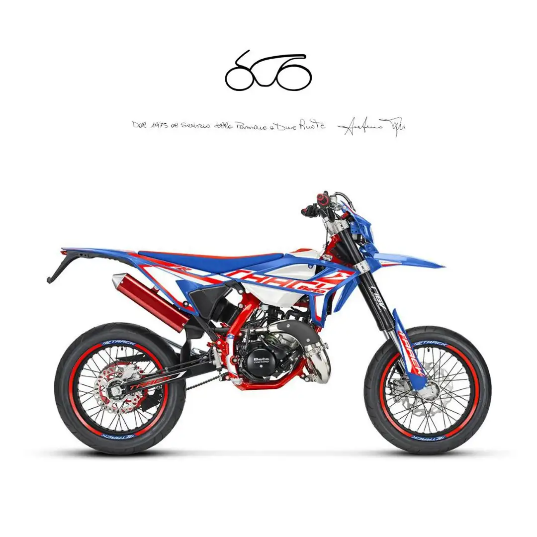 Beta RR 50 MOTARD 2T TRACK Blanco - 1