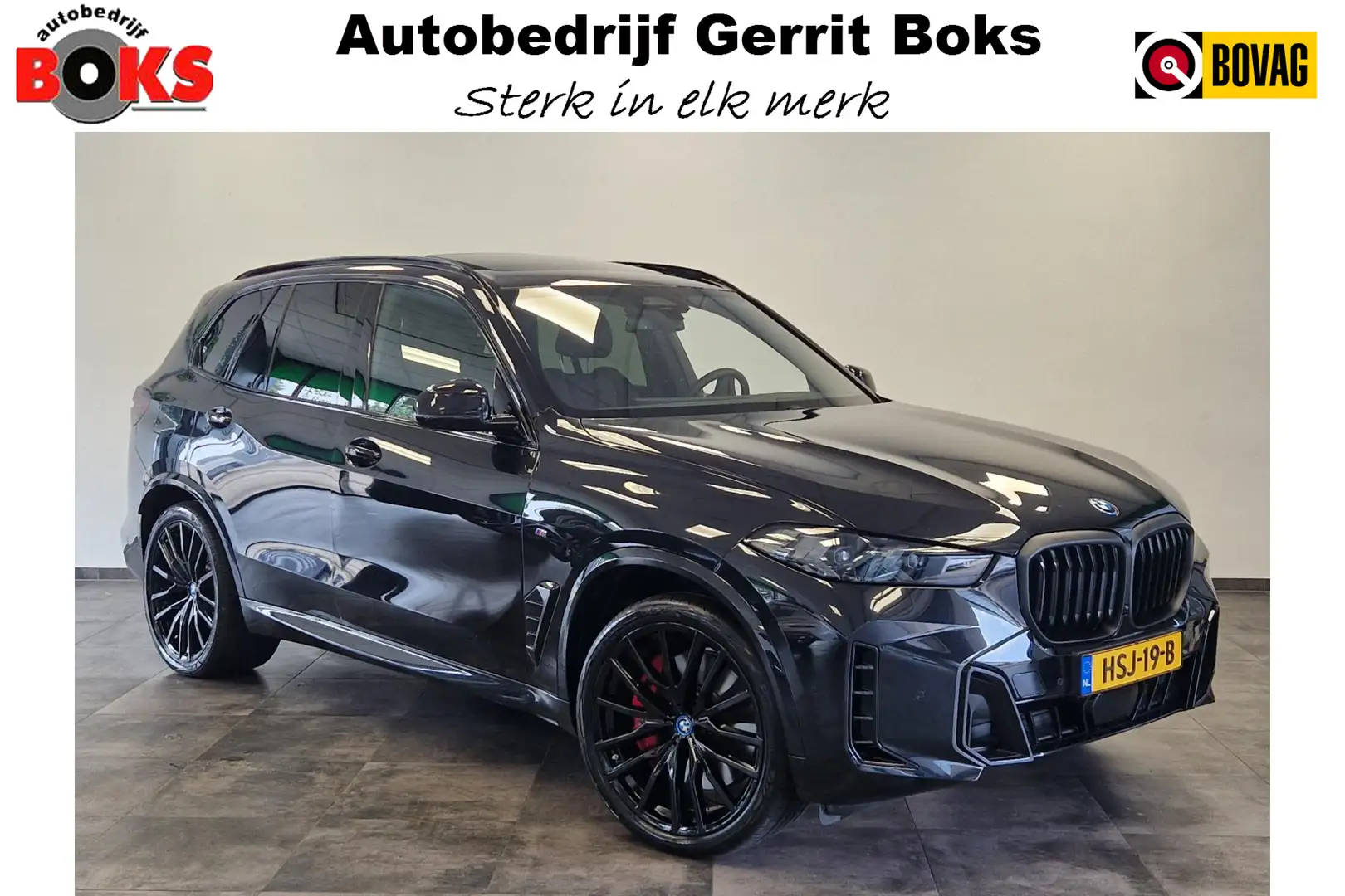 BMW X5 xDrive50e M-Sport Pro Pakket  22''LM Schuifkanteld Zwart - 1