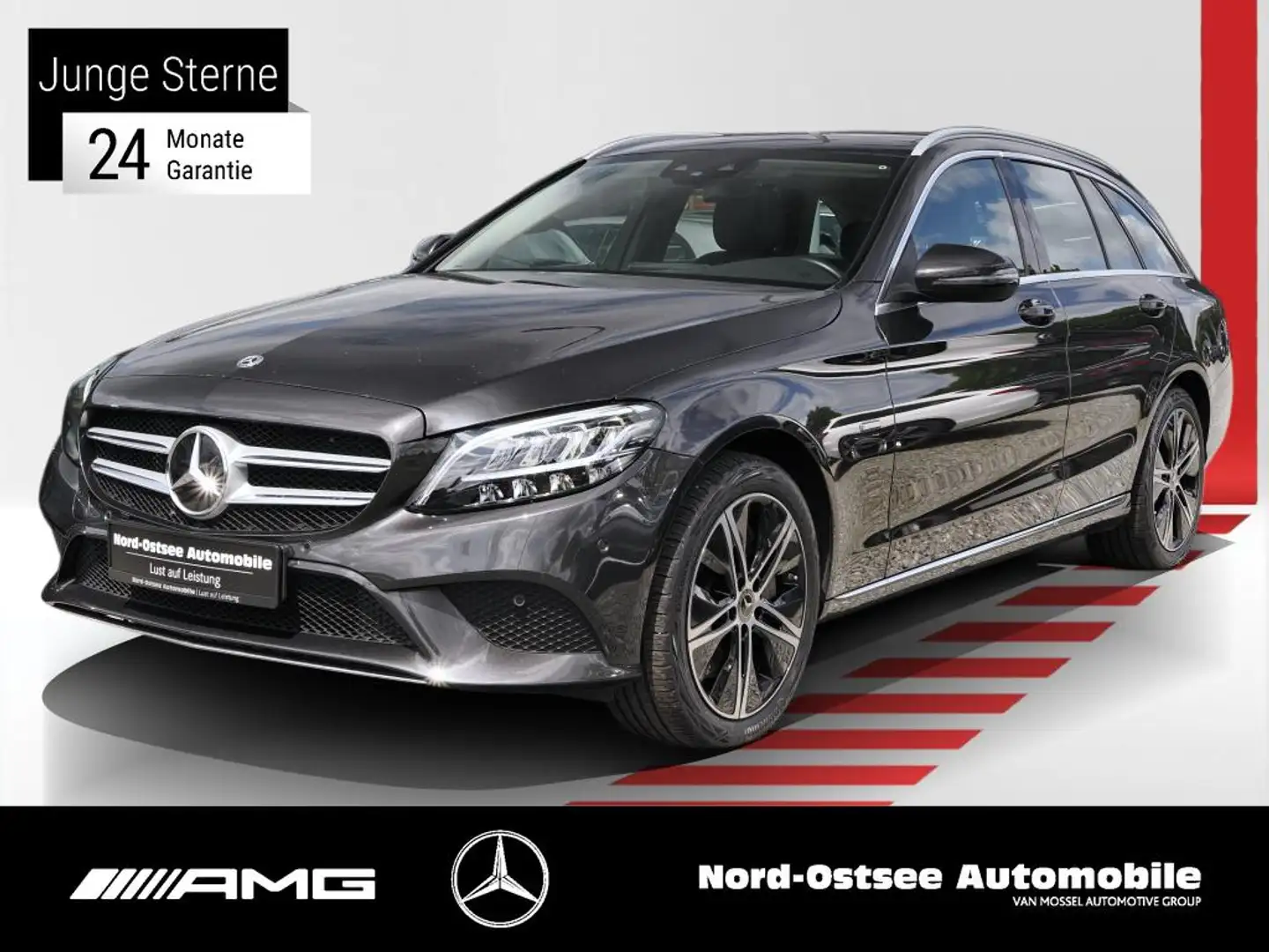 Mercedes-Benz C 300 T e AVANTGARDE COMAND KAMERA PANO TEMPO Szürke - 1