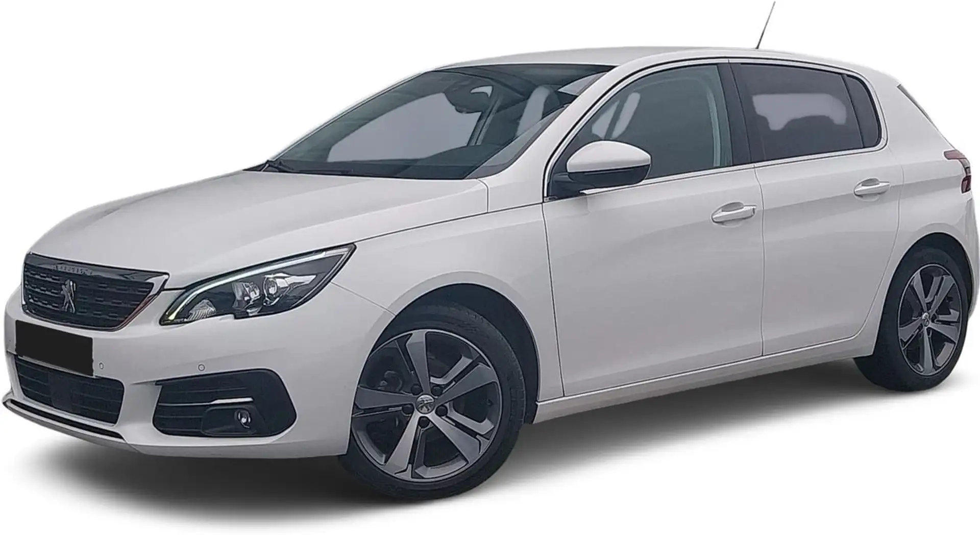 Peugeot 308 1.2 110ch S&S BVM6 Active Business (5 CV) 2019 %2B 61000KM Blanc - 1