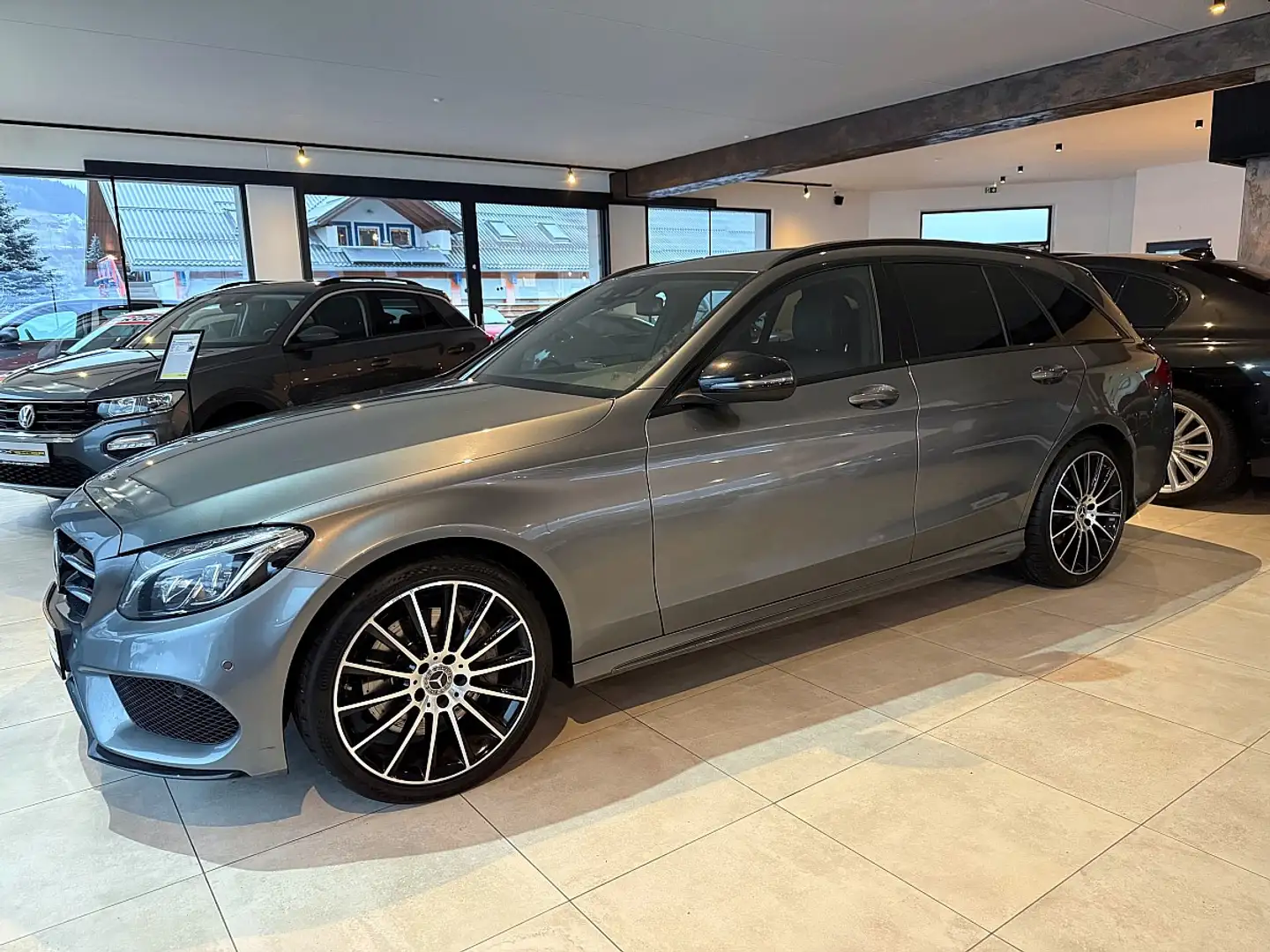 Mercedes-Benz C 400 T 4MATIC AMG Line Aut. 410HP GARANTIE/FINANZIER... Grau - 2
