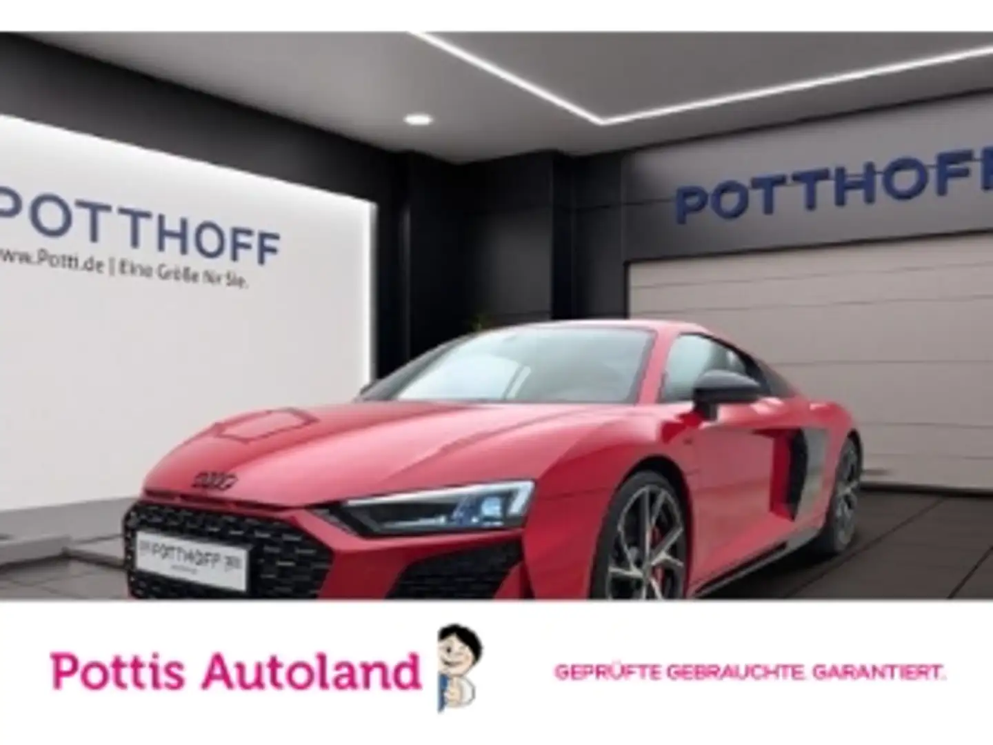 Audi R8 Coupe V10 PERFORMANCE LEDER B&O LM20 KAMERA Rood - 1