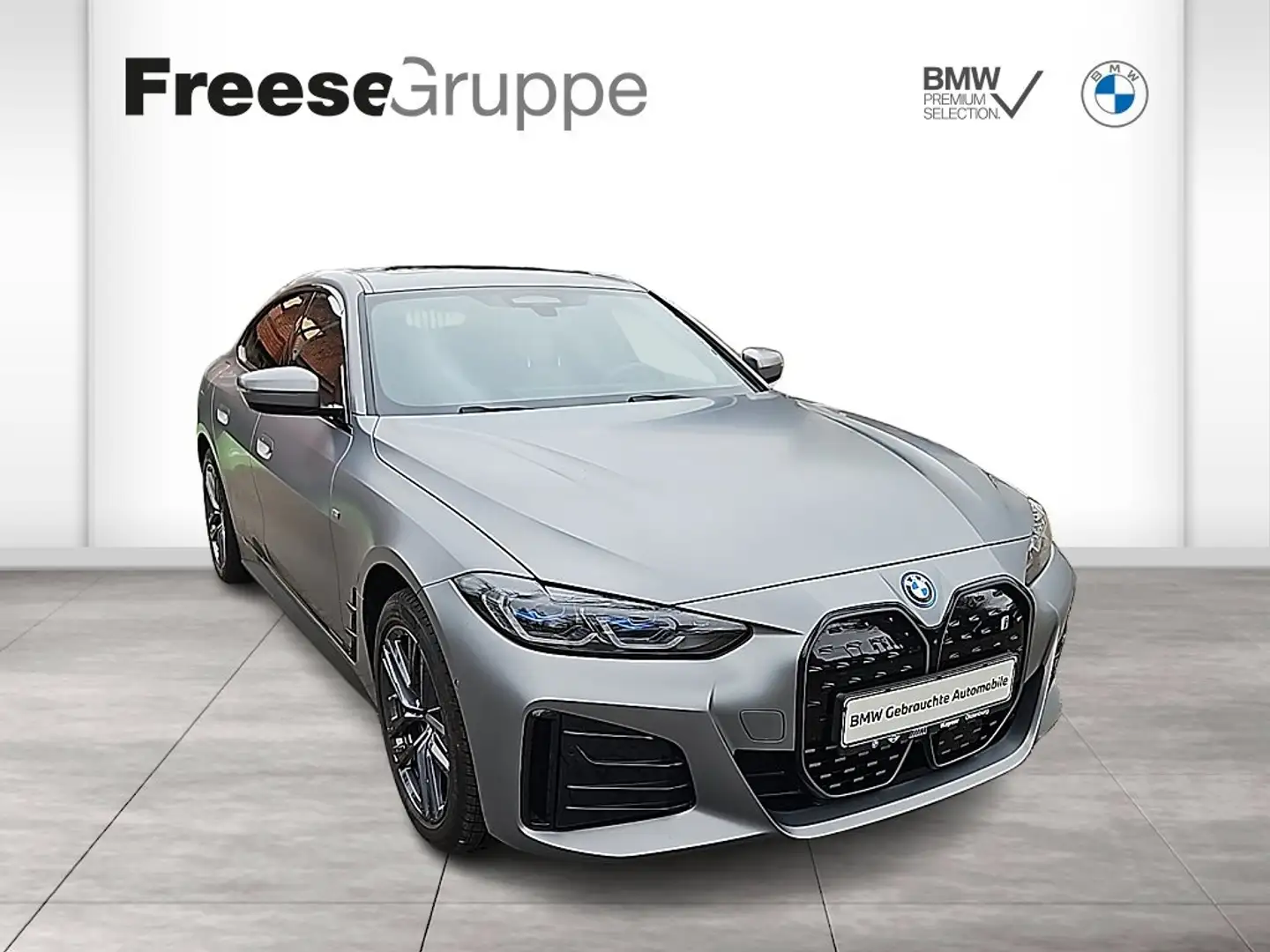 BMW i4 eDrive35 Gra M Sportpaket HK HiFi DAB LED Gris - 1