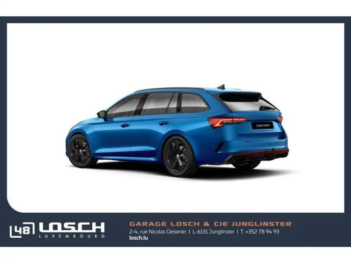 Skoda Octavia Combi RS 2.0 TSI 265 PS DSG7 Blauw - 2