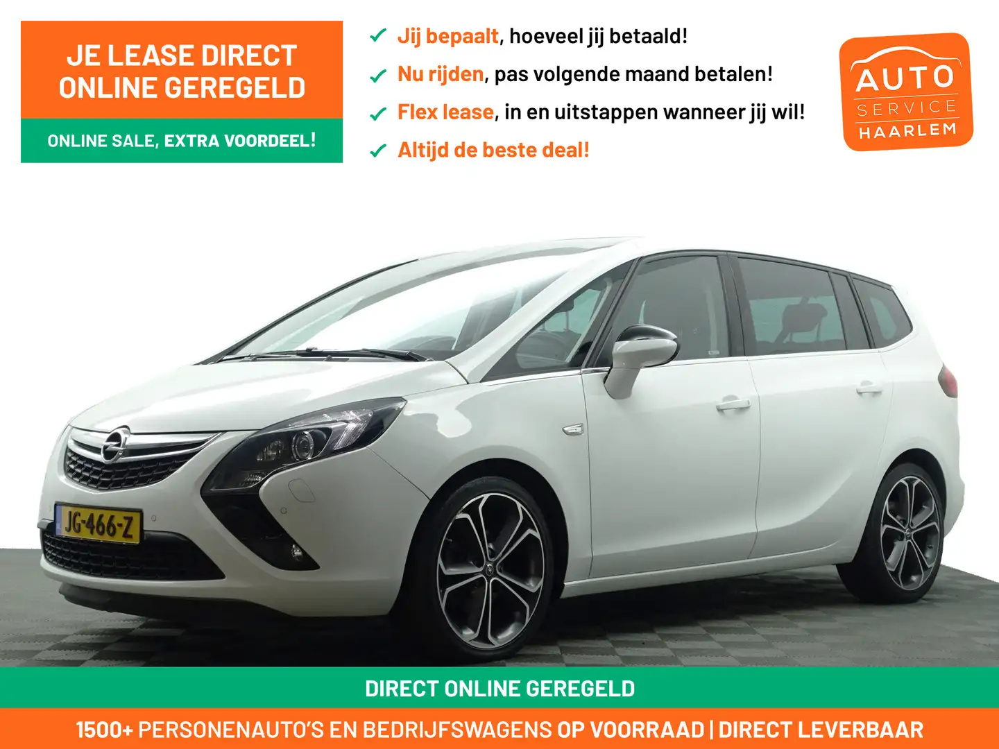 Opel Zafira Tourer 1.4 Innovation OPC- 7 Pers, Panoramadak, Xenon Led Blanc - 1
