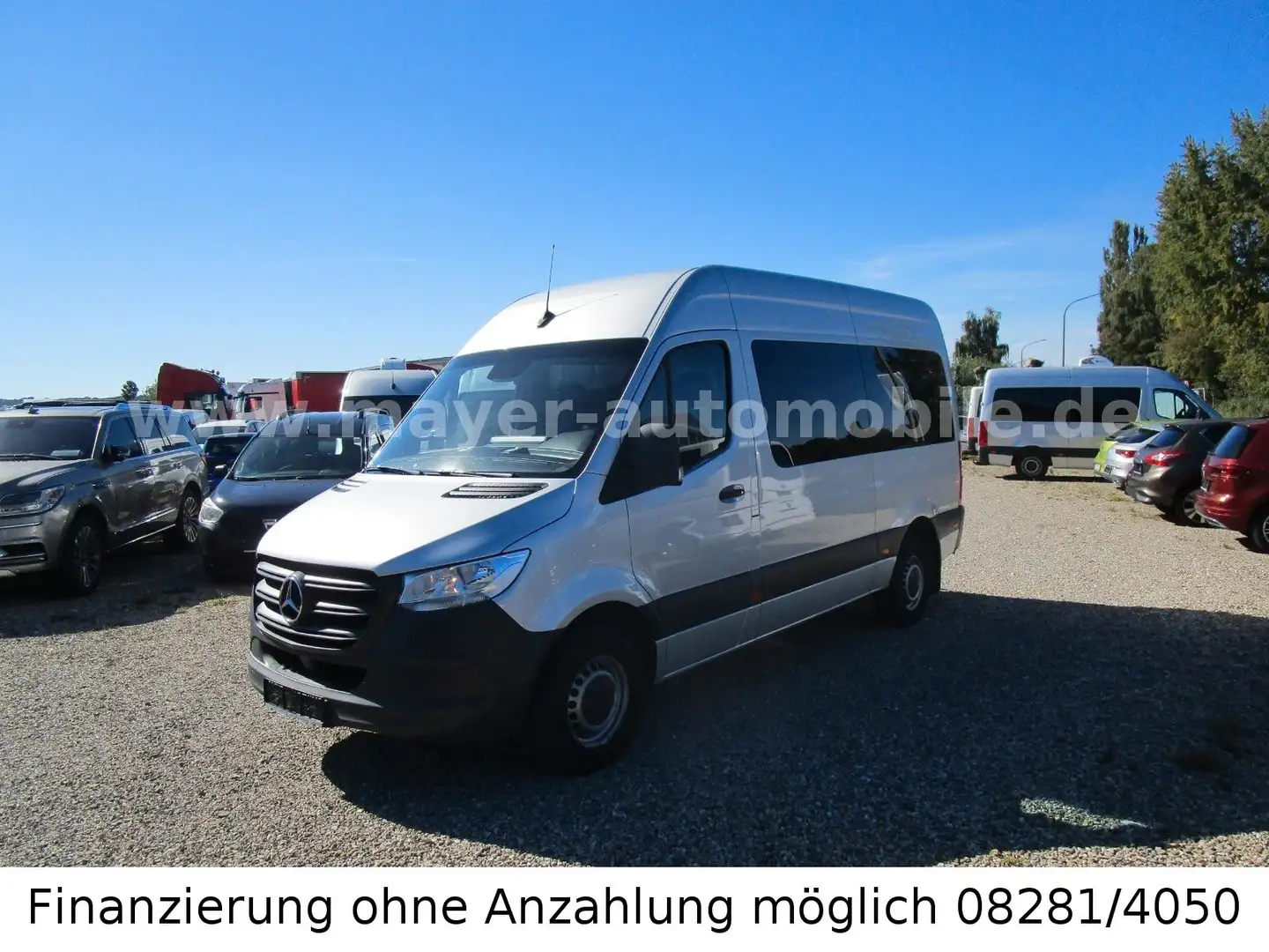 Mercedes-Benz Sprinter III Tourer 314 CDI*9-Sitze*AHK*Kamera* Silber - 1