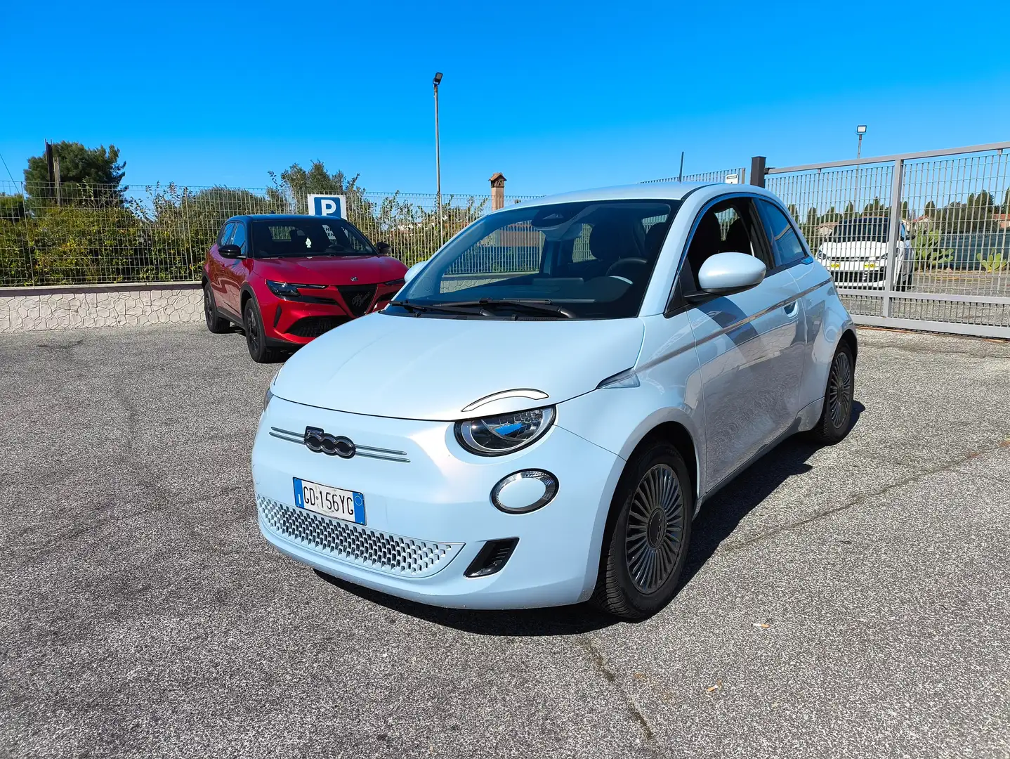 Fiat 500e 42 kWh Icon PREZZO REALE! 14000KM Blu/Azzurro - 2